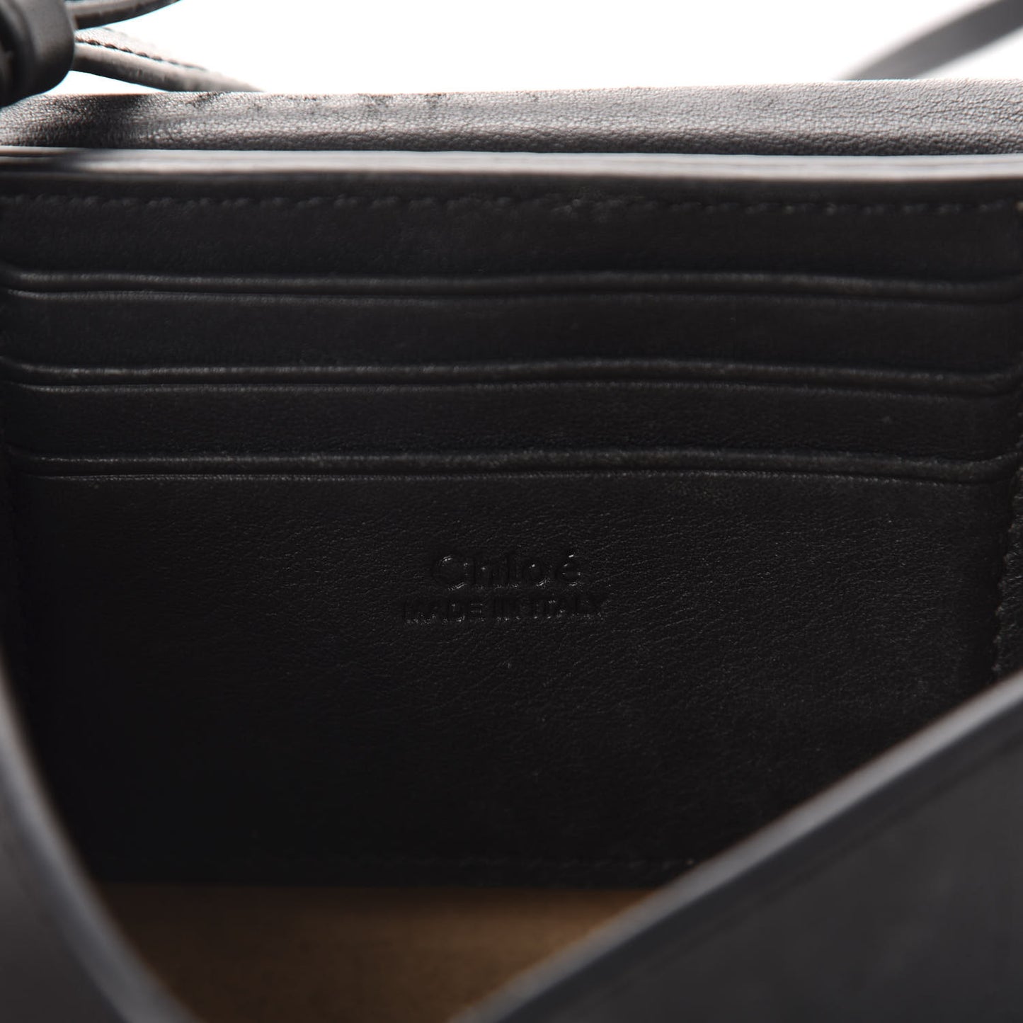 Suede Calfskin Mini Faye Shoulder Bag Black