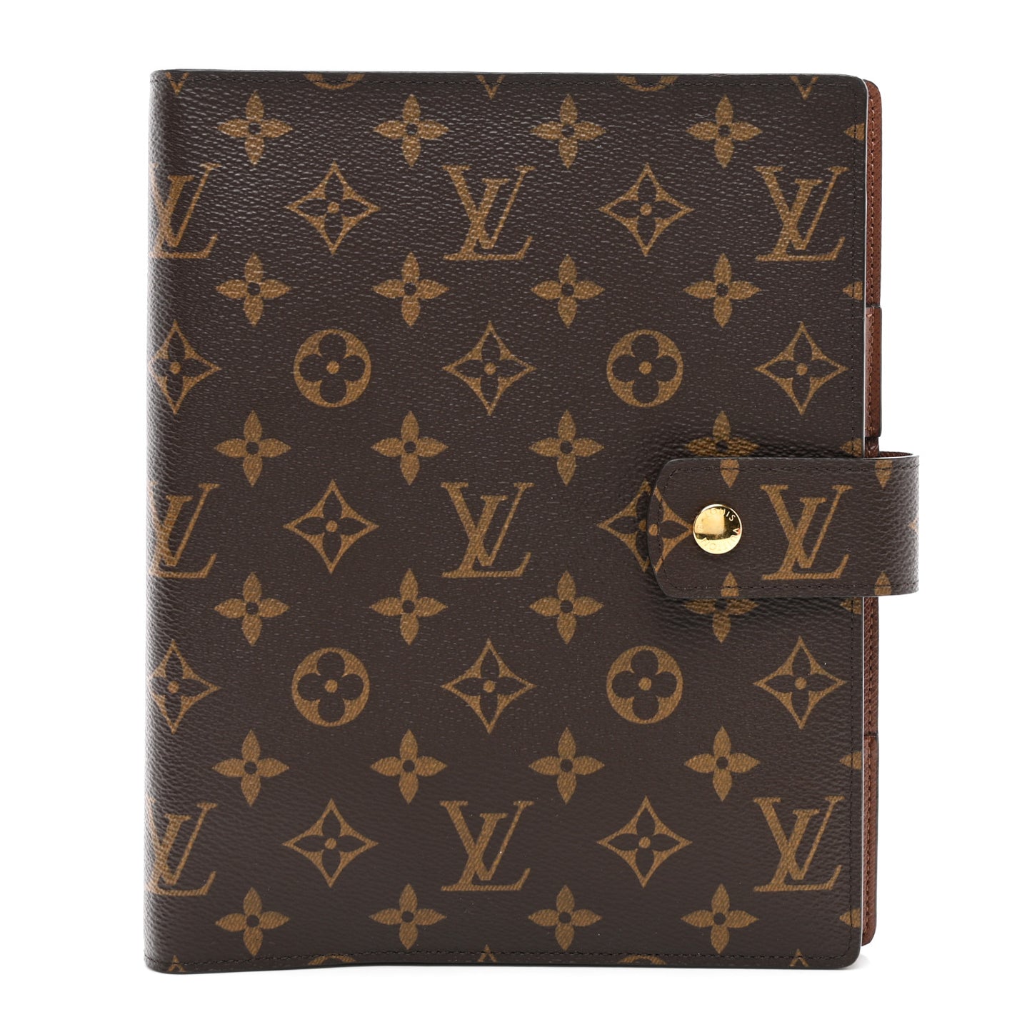Monogram Large Ring Agenda Cover