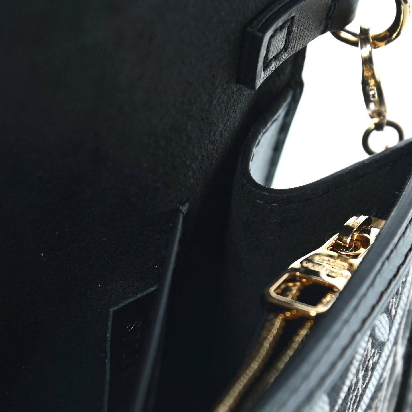Jacquard Since 1854 Dauphine Chain Wallet Grey