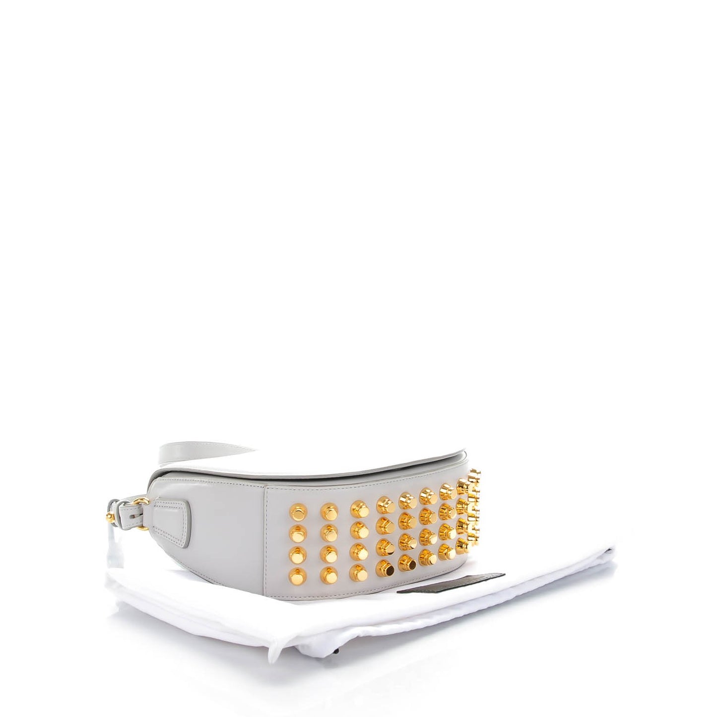 Calfskin Small Lia Sling Sweatshirt Pale Gold Hardware