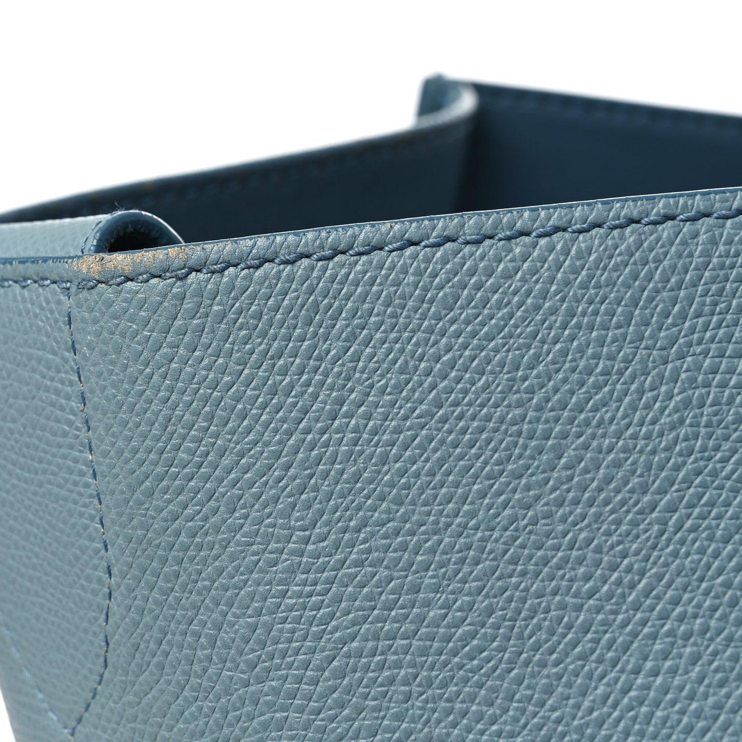 Supple Calfskin Medium Phantom Luggage Slate Blue