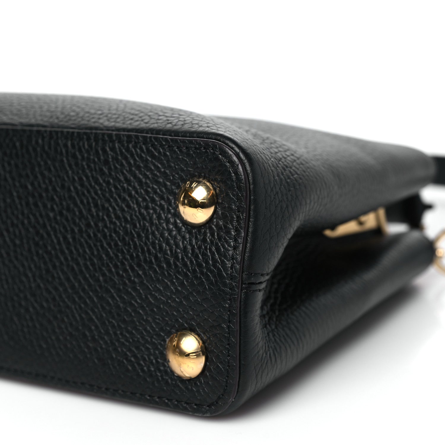 Louis Vuitton Taurillon Capucines BB Black 9 of 9