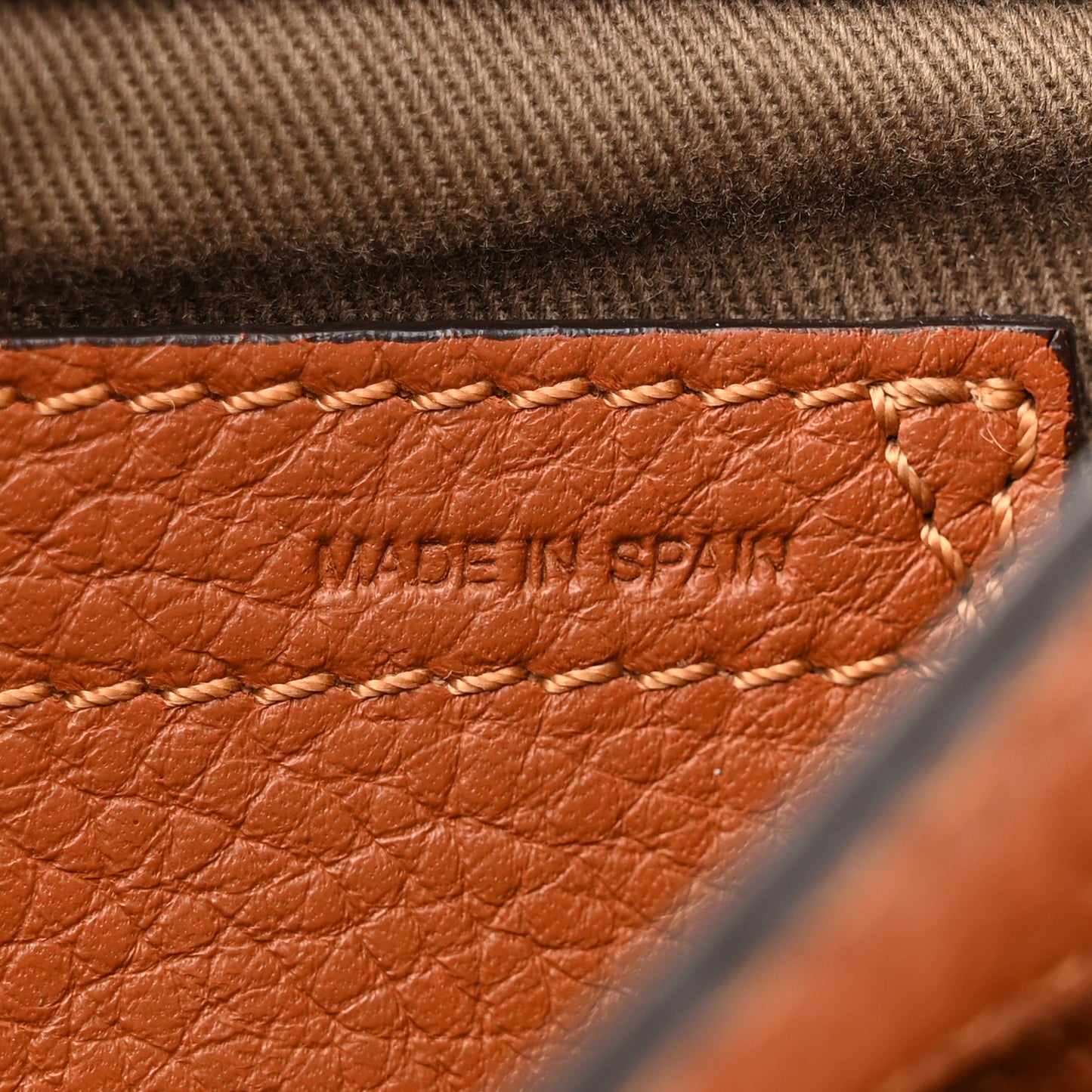 Calfskin Mini Marcie Round Crossbody Bag Tan