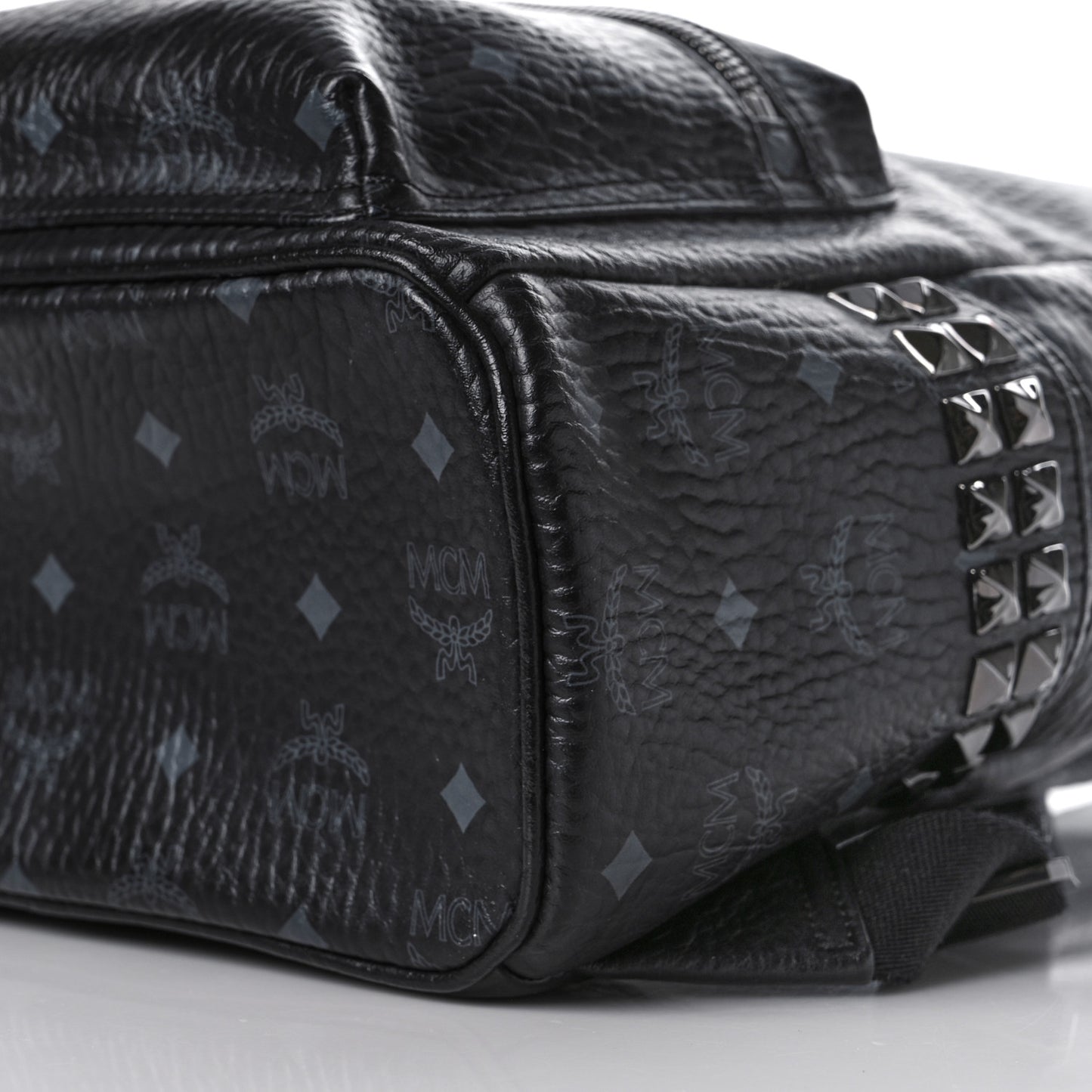 Visetos Small Side Stud Stark Backpack Black