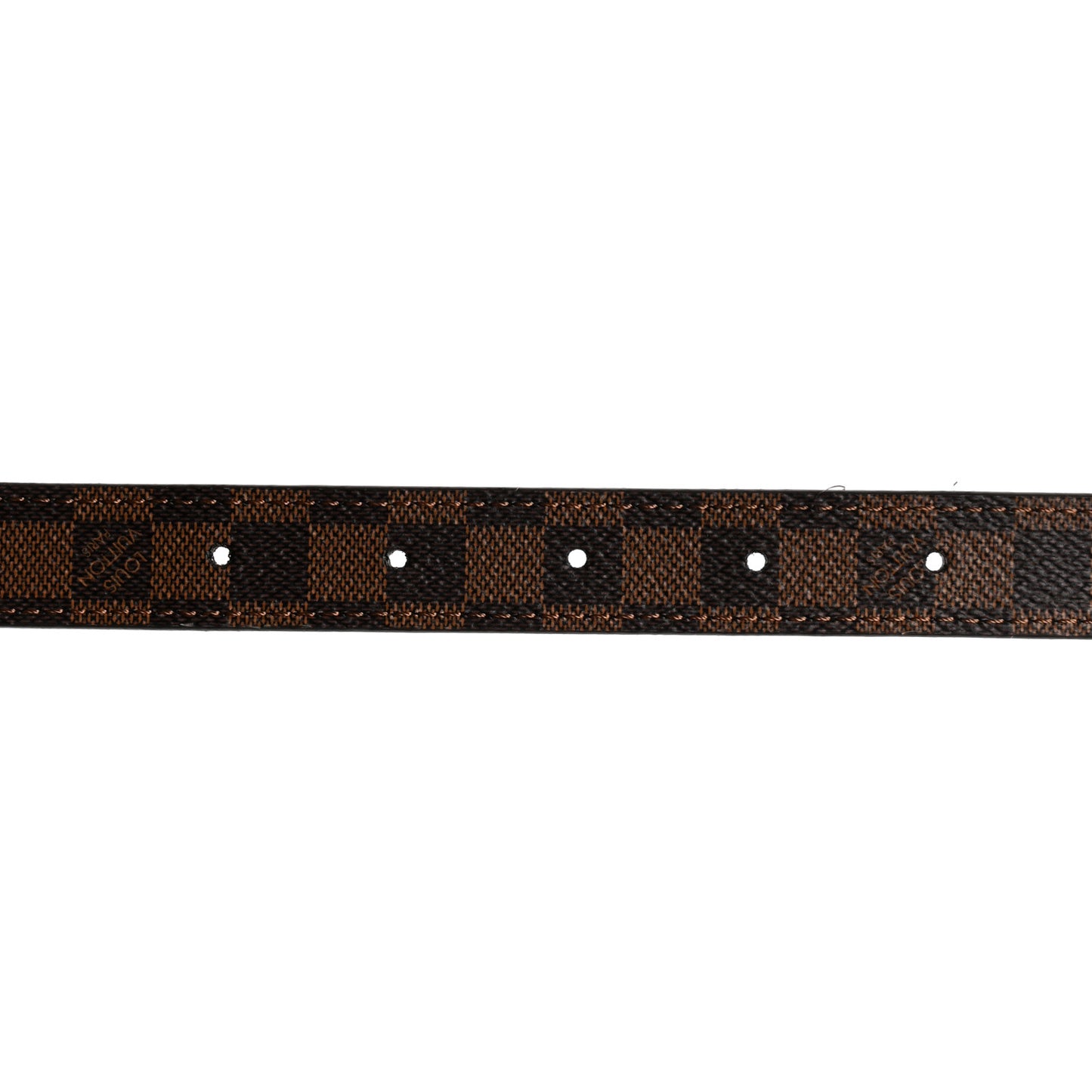 Mini Damier Ebene 25mm LV Initiales Belt 75 30