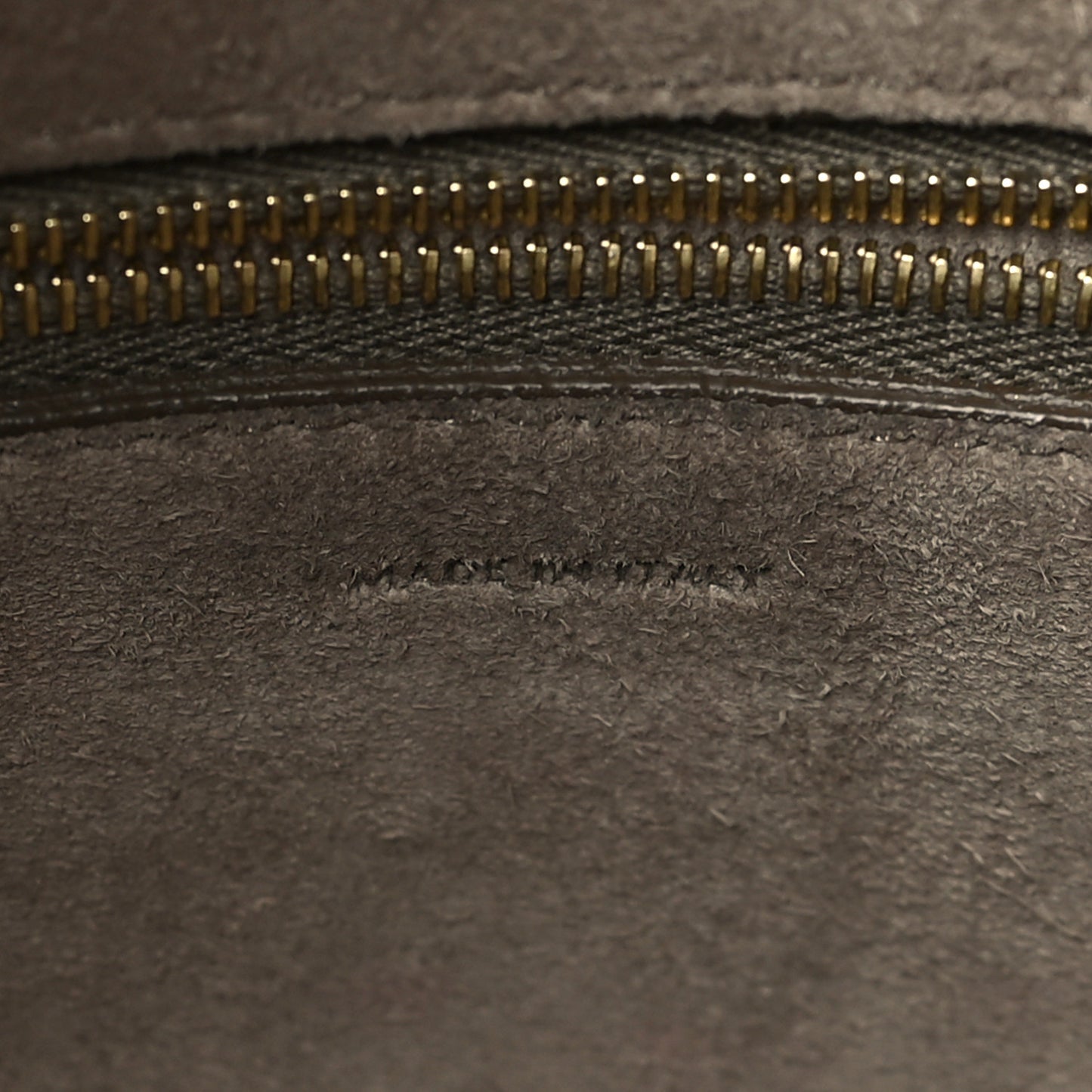Soft Grained Calfskin Small Sangle Bucket Bag Taupe