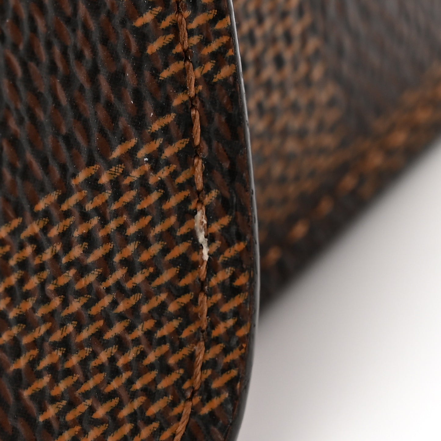 Damier Ebene Emilie Wallet Red