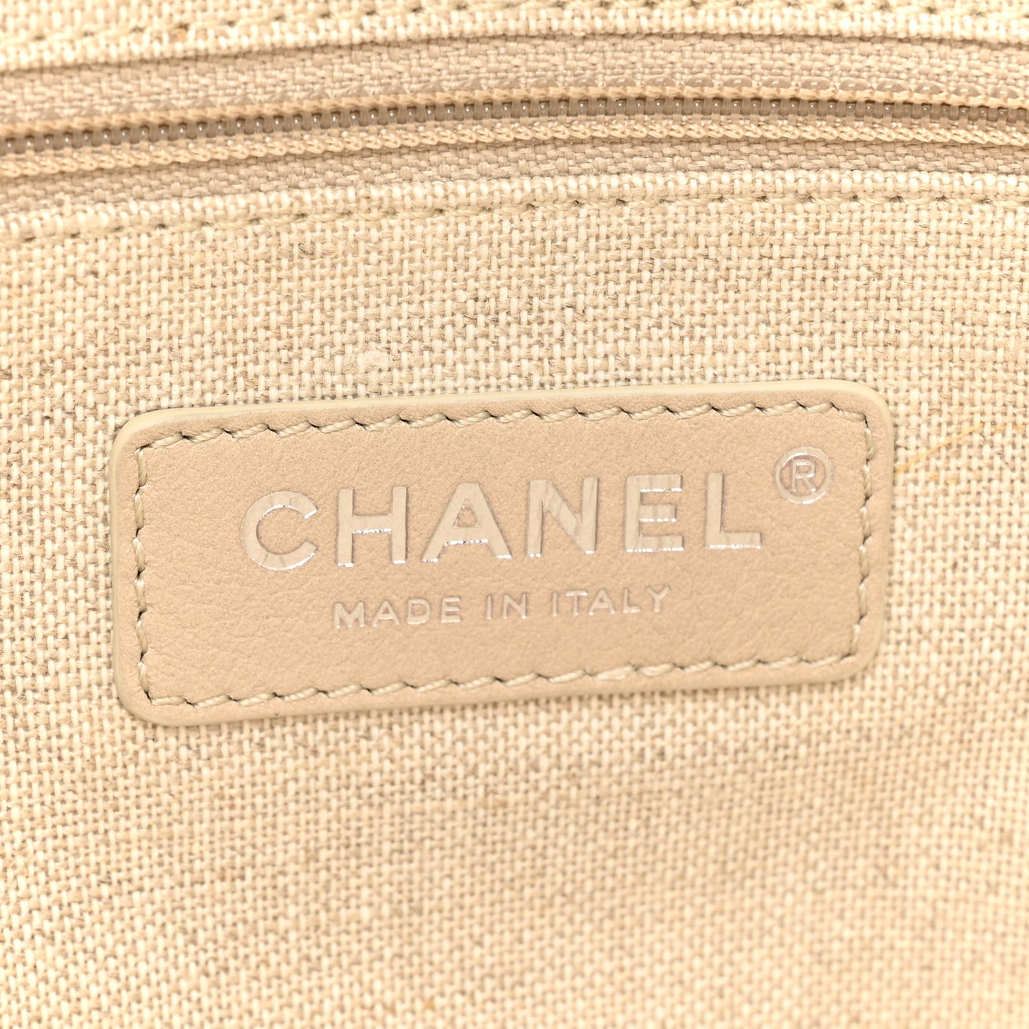 Mixed Fibers Small Deauville Tote White