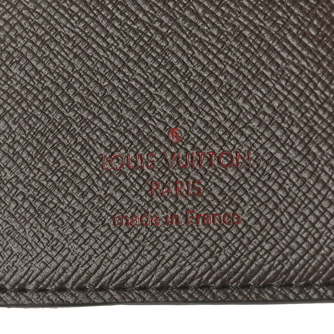 Damier Ebene Small Ring Agenda Cover