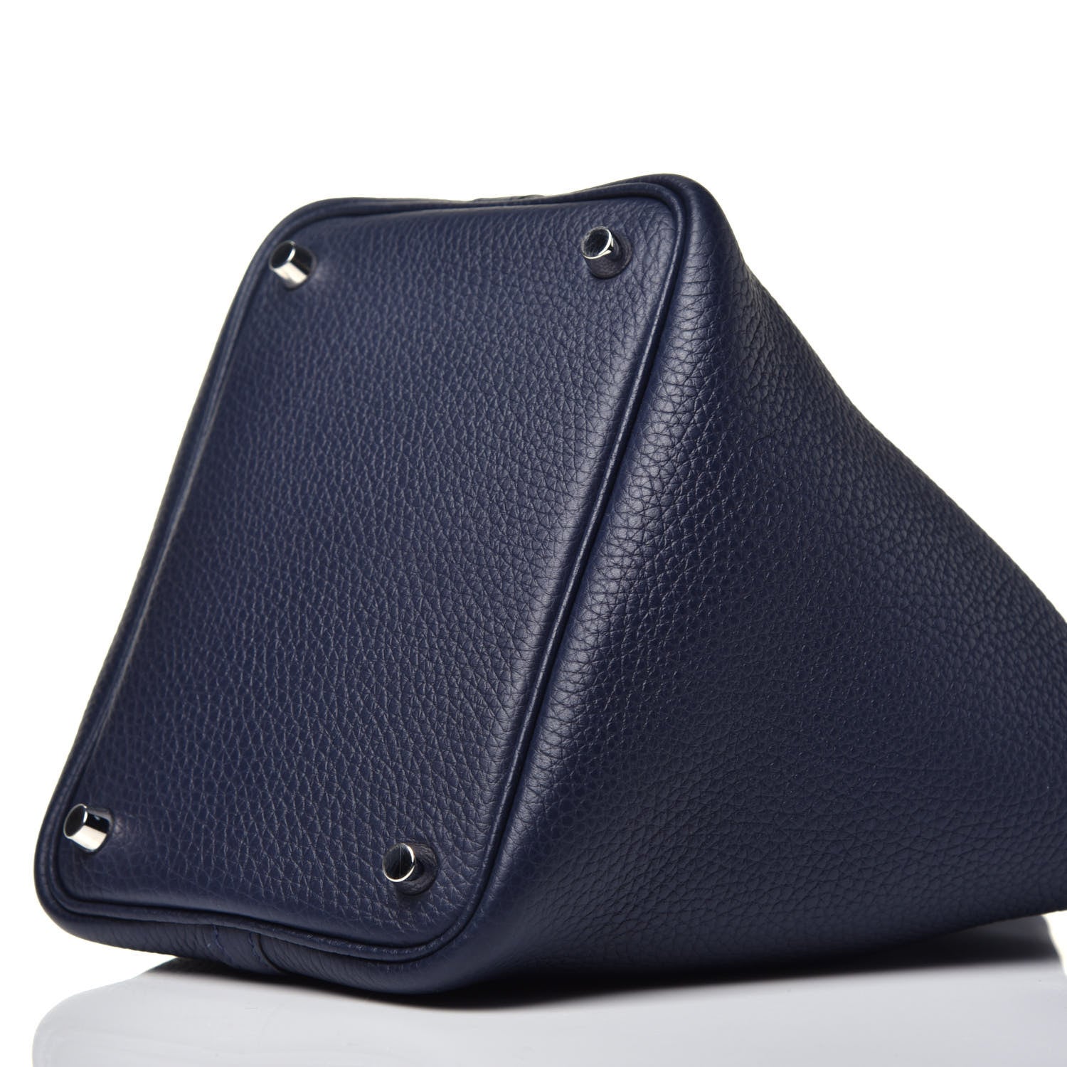 Hermes Taurillon Clemence Picotin Lock 18 PM Bleu Nuit 8 of 8