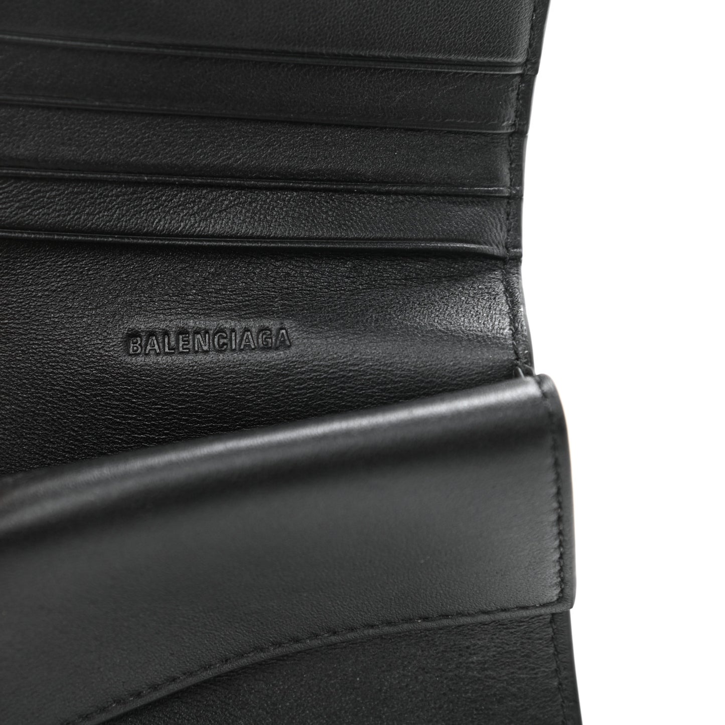 Faux Calfskin Fabric Sneakerhead Crossbody Wallet Black