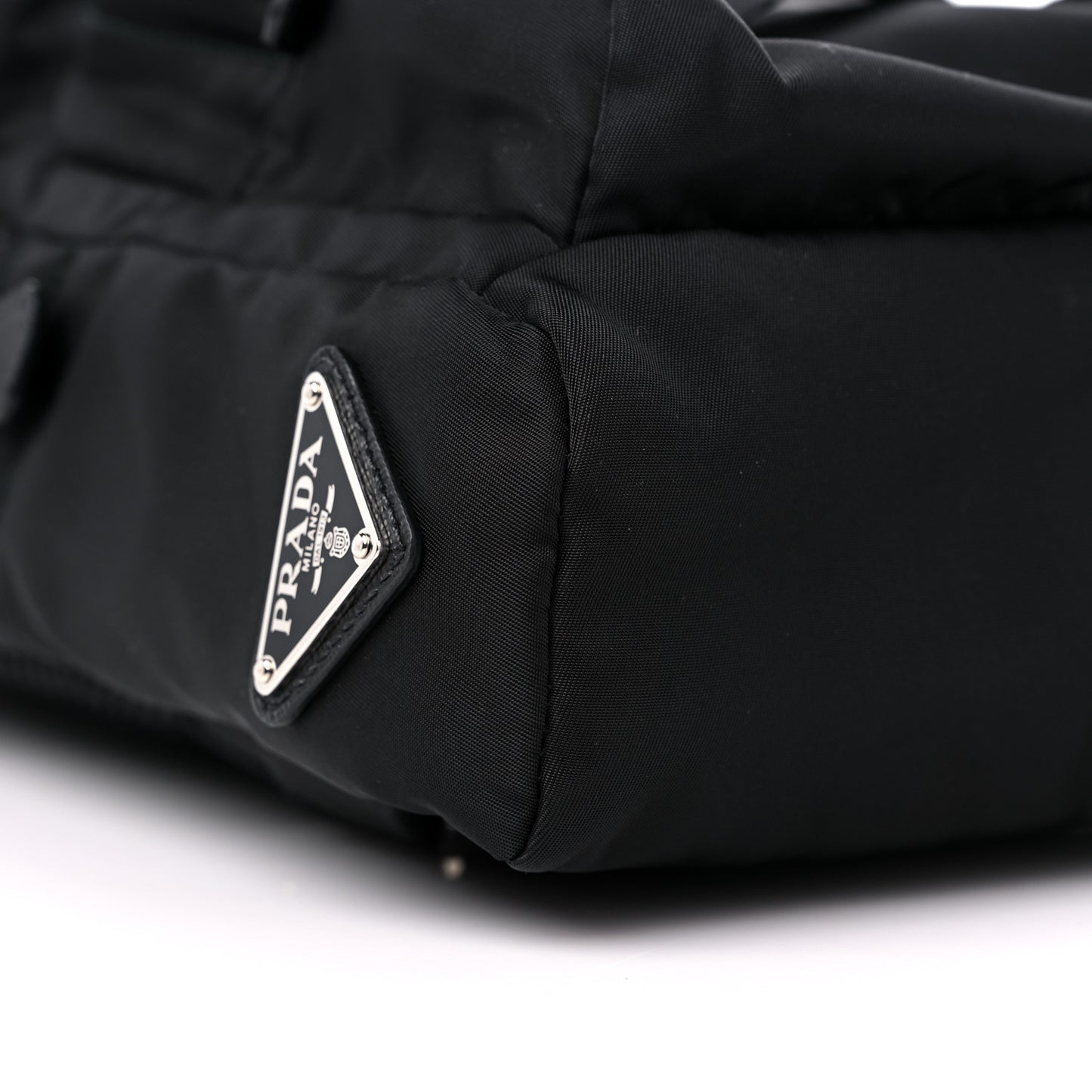 Tessuto Nylon Montagna Sling Backpack Black
