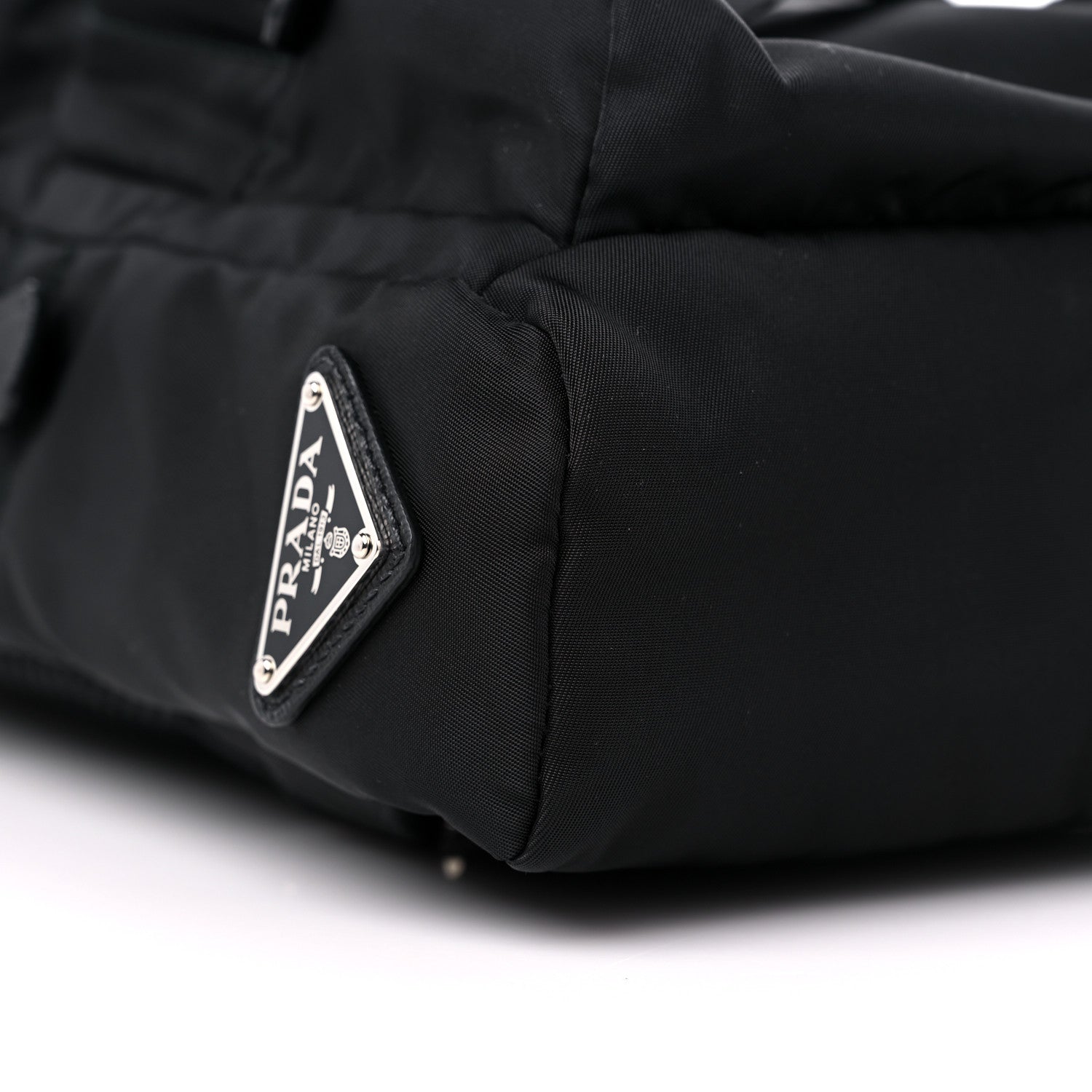 Prada Tessuto Nylon Montagna Sling Backpack Black 7 of 8