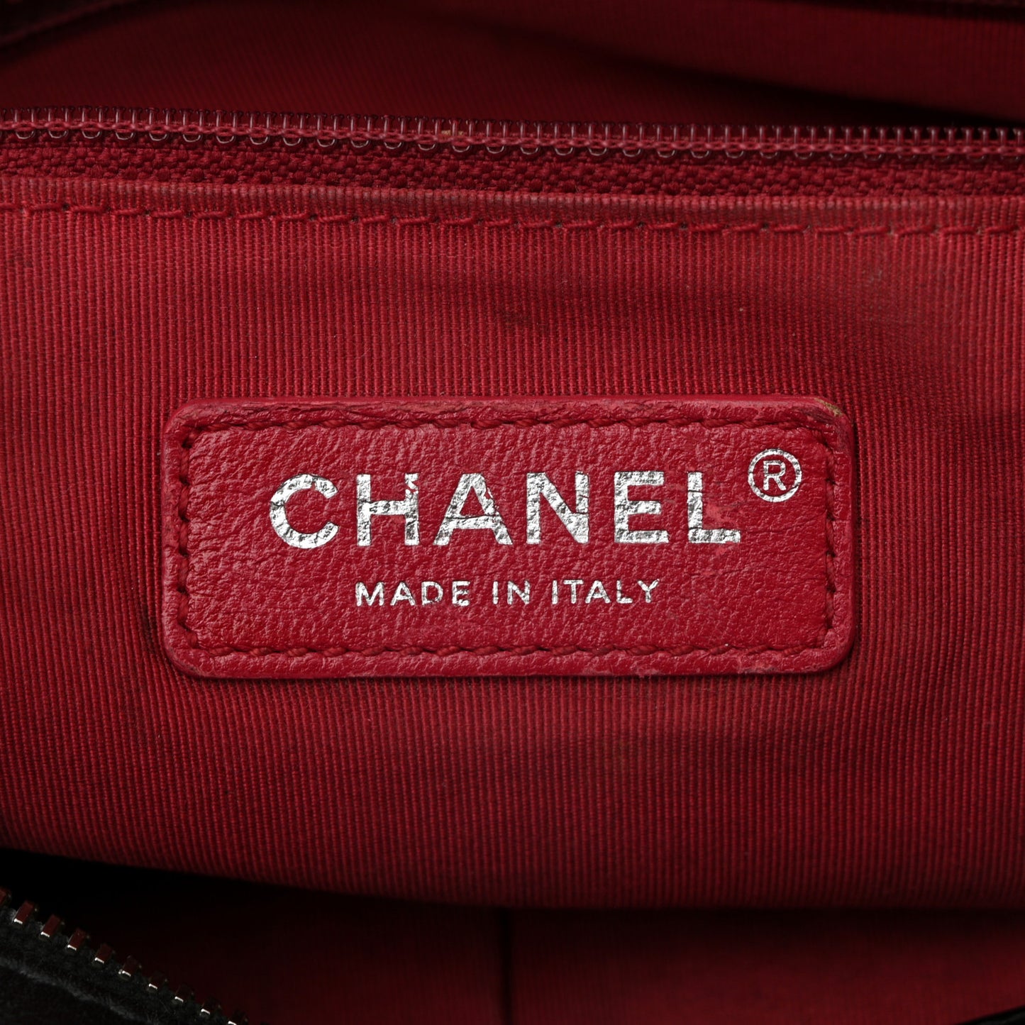 Aged Calfskin Quilted Small Gabrielle Logo Hobo Black