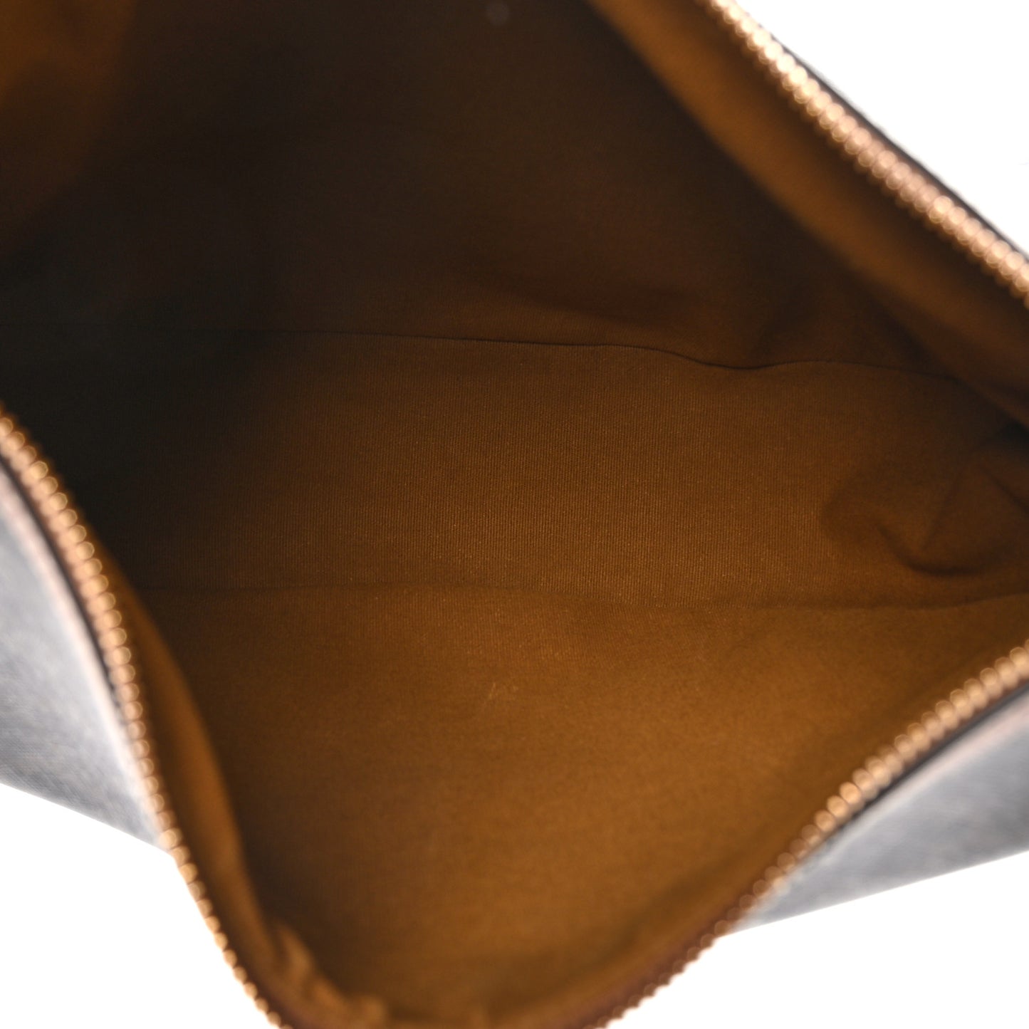 Calfskin Triomphe Canvas Heloise Shoulder Bag Tan