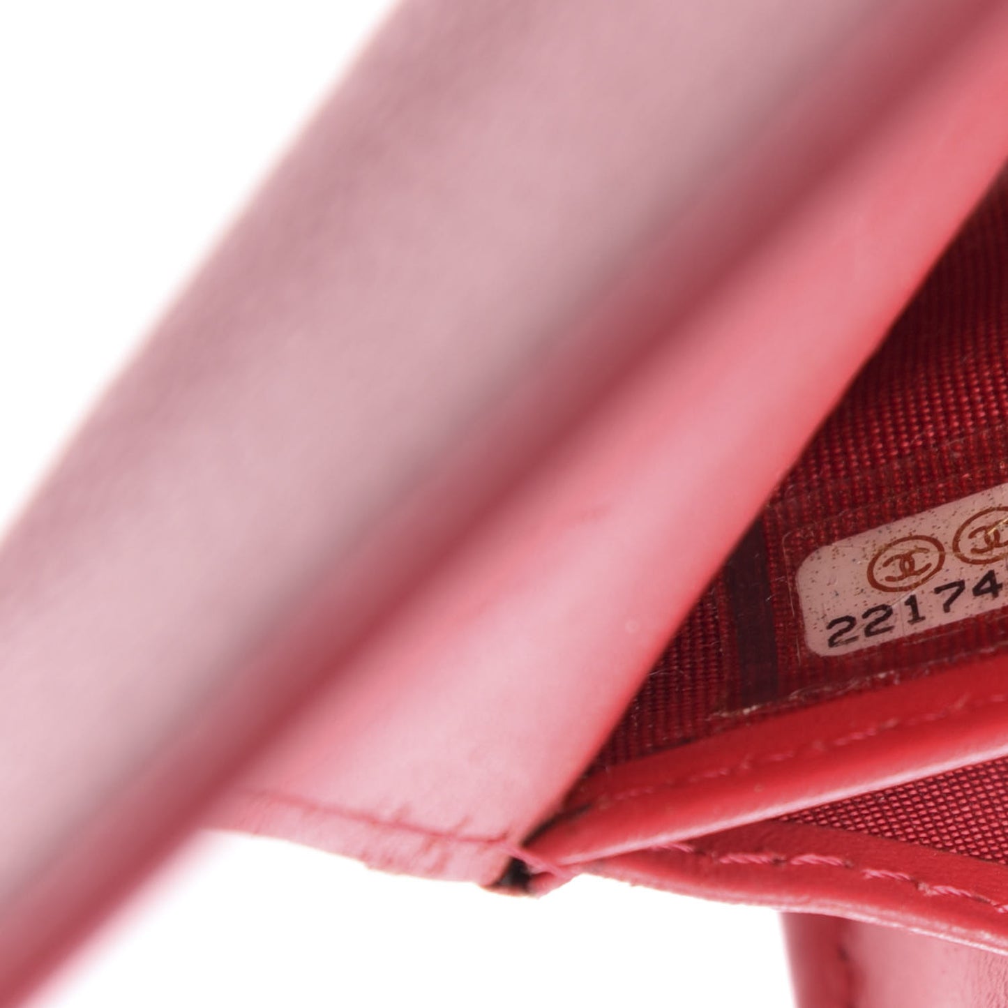 Caviar Timeless CC Large Flap Wallet Red