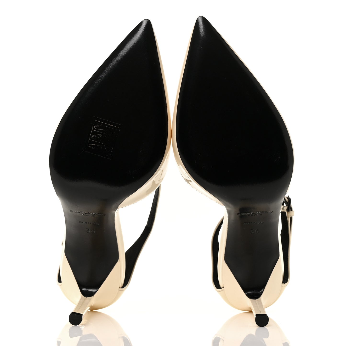 Patent Anja 85 Ankle Strap Pointed Pumps 36 Coquille