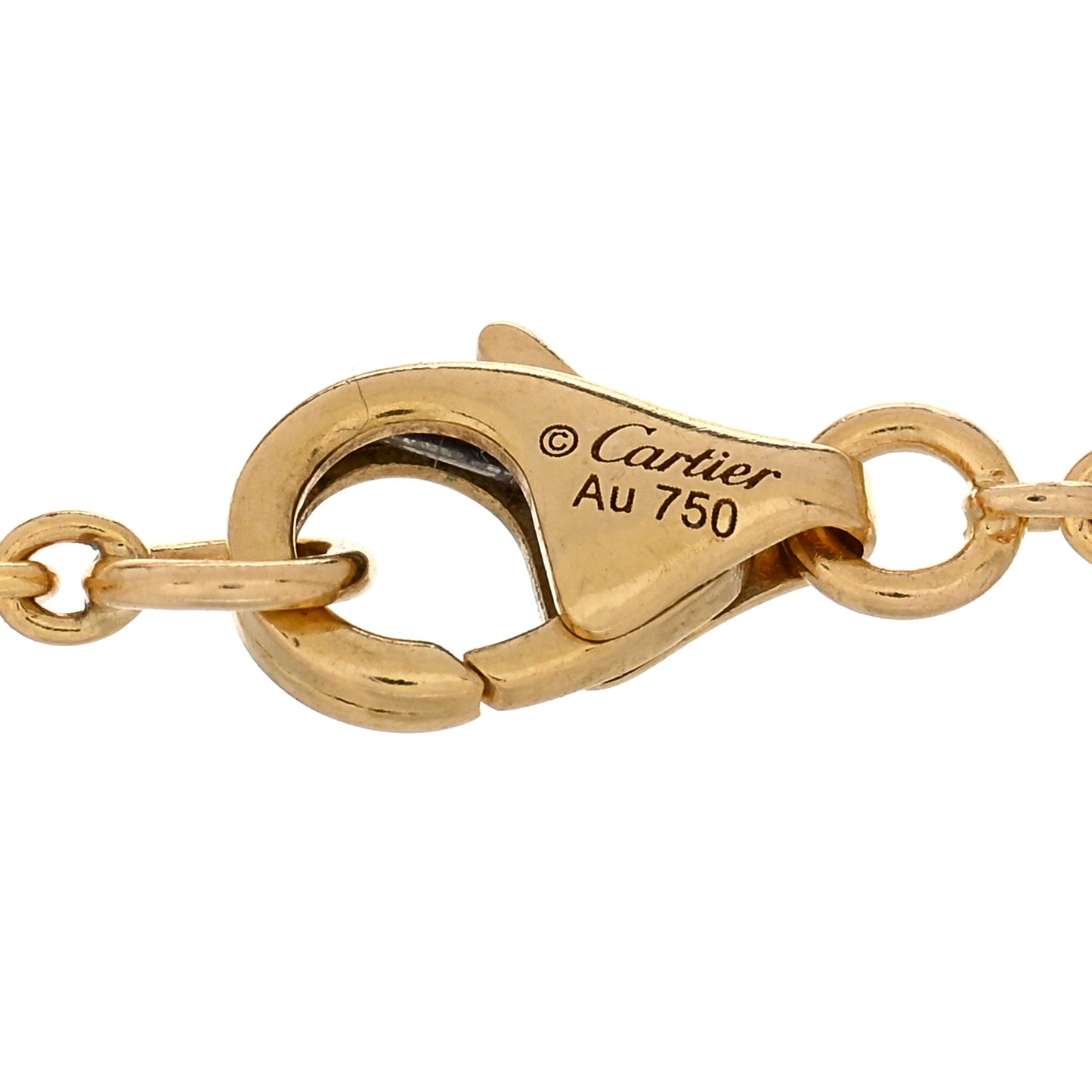 18K Yellow Gold Interlocking LOVE Bracelet
