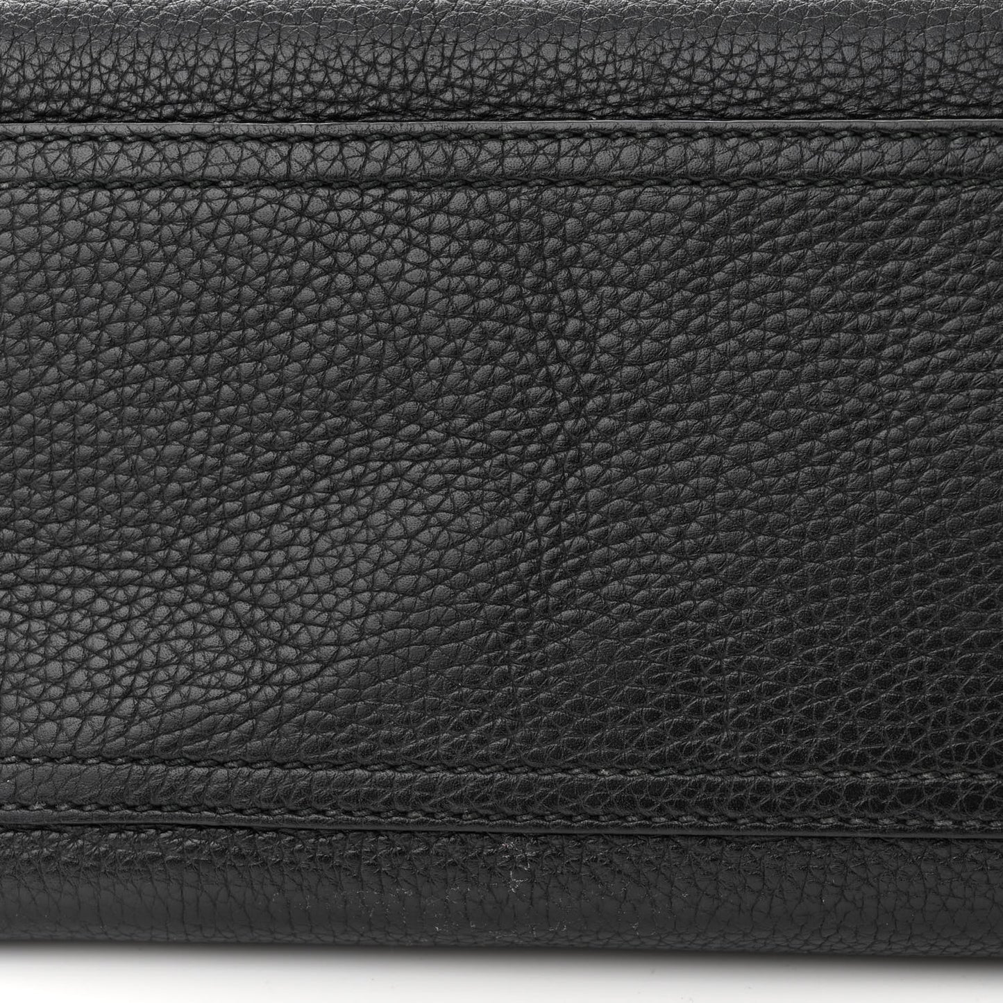 Calfskin Small GG Marmont Top Handle Bag Black