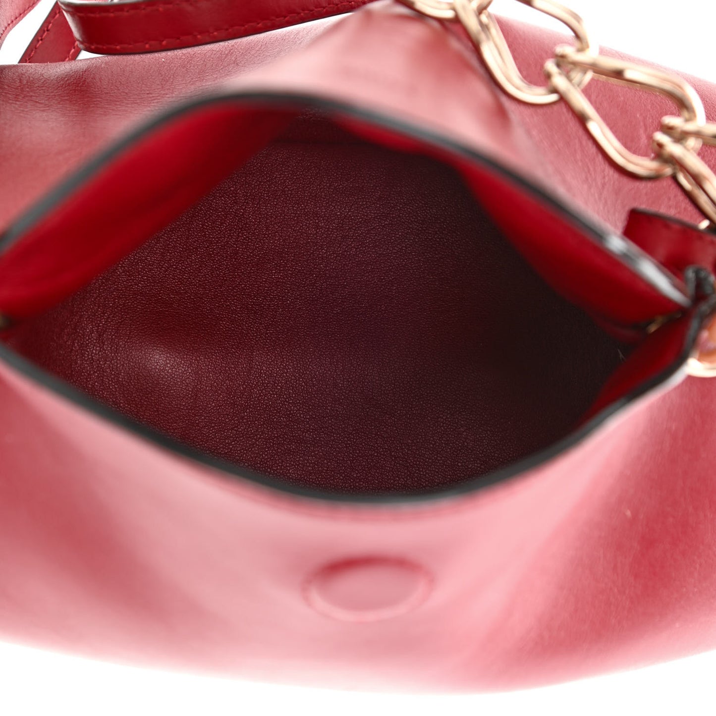 Calfskin Mini Juana Shoulder Bag Red