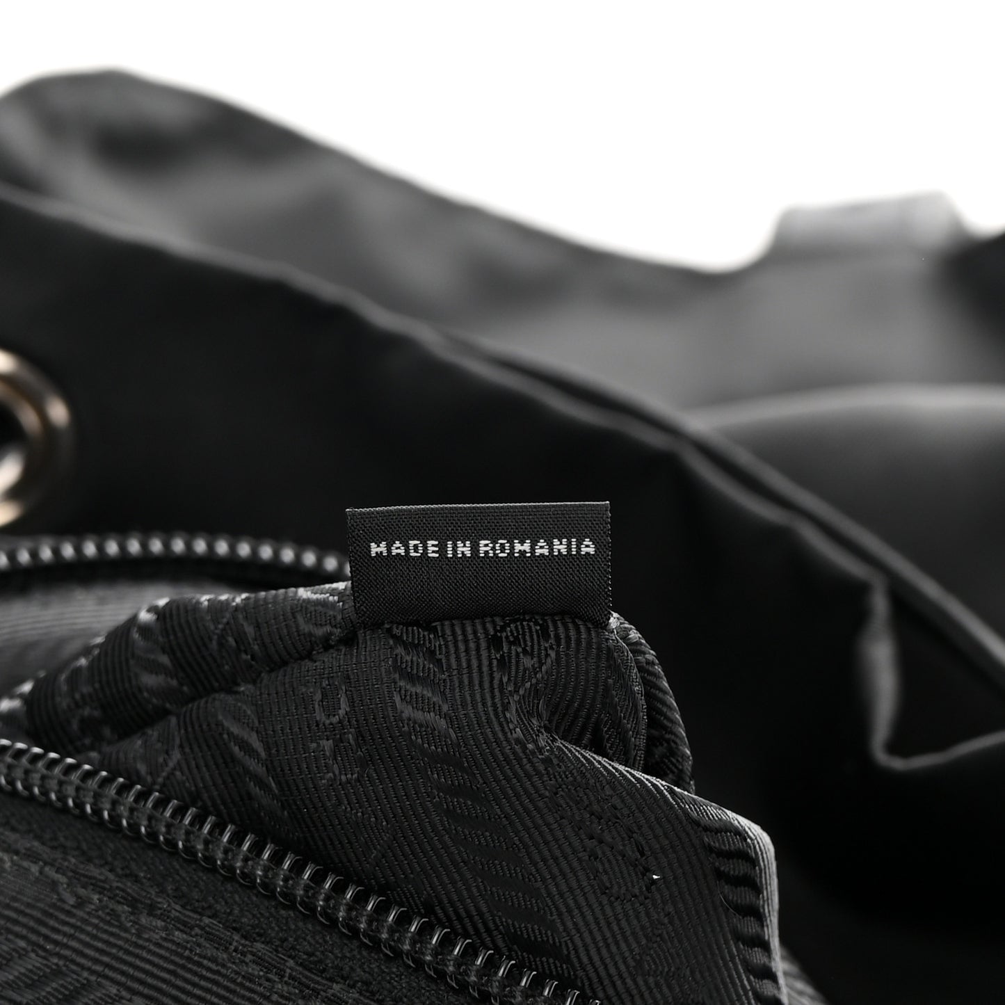 Nylon Vela Large Backpack Black