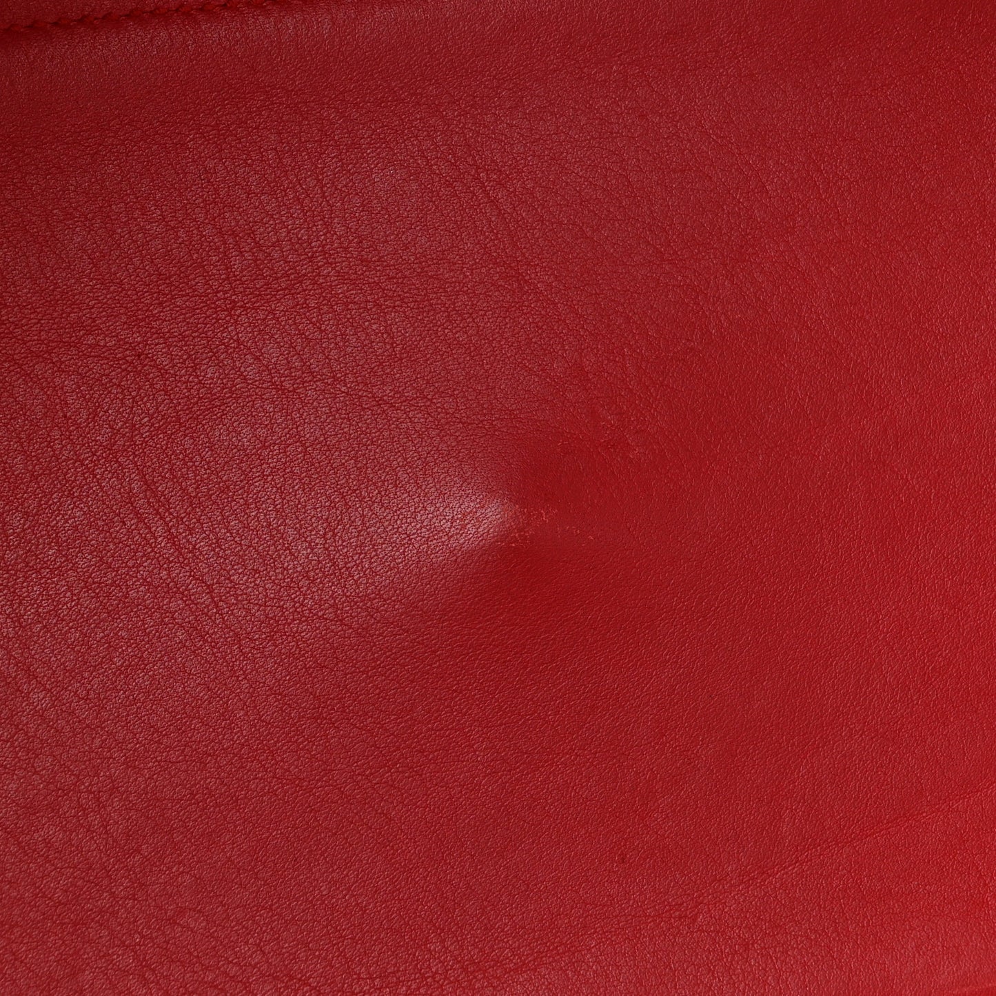 Calfskin Small Monogram Cabas Lipstick Red