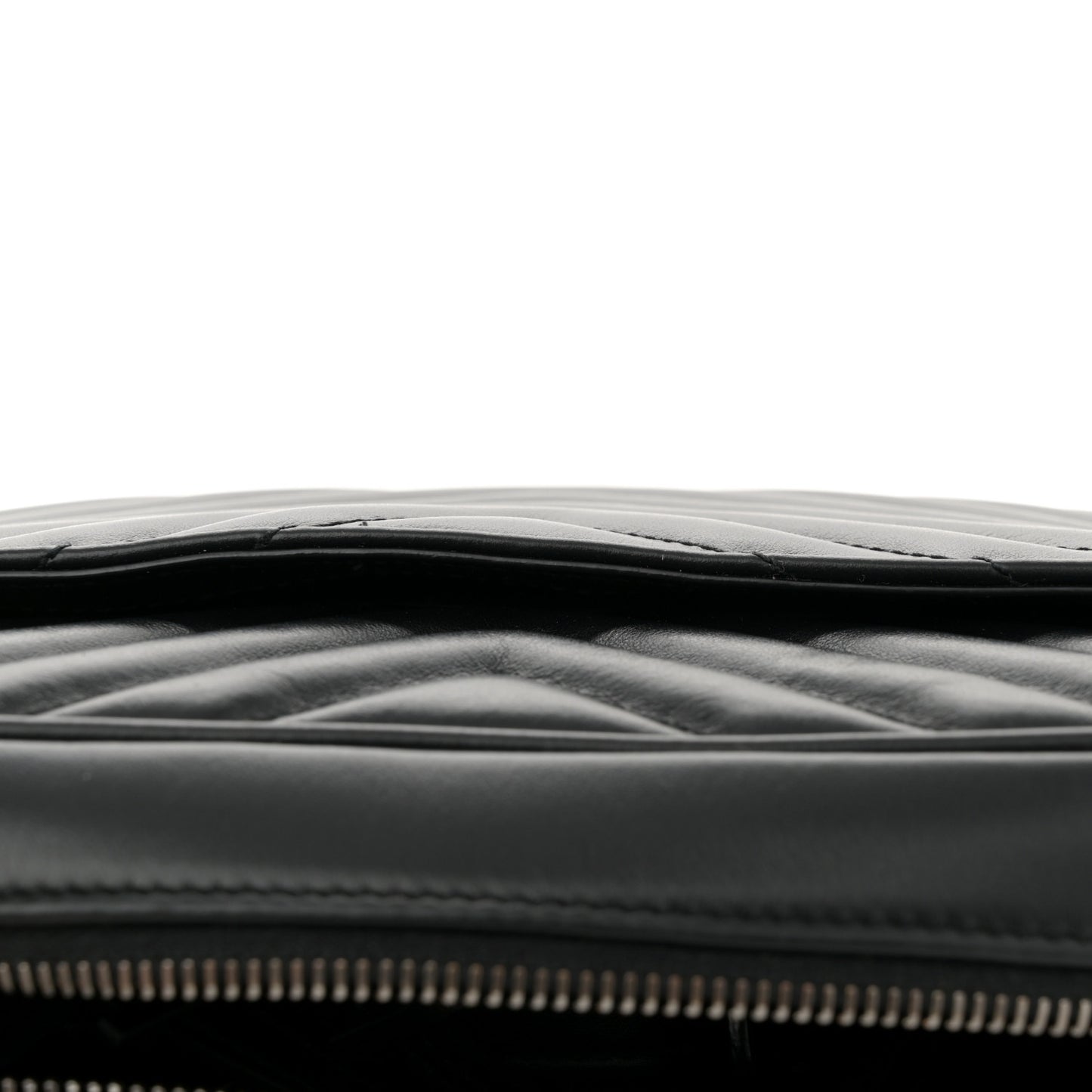 Calfskin Matelasse Monogram Lou Camera Bag Black
