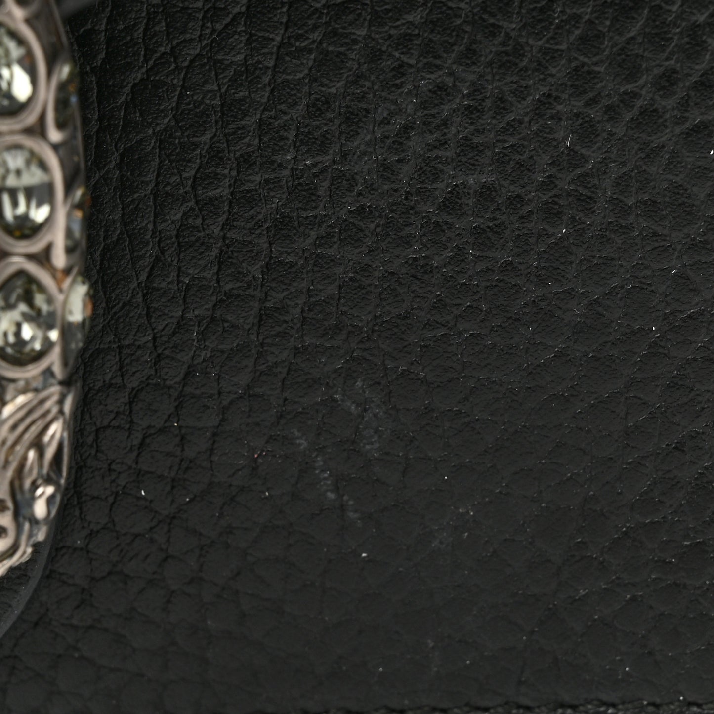 Calfskin Super Mini Dionysus Shoulder Bag Black
