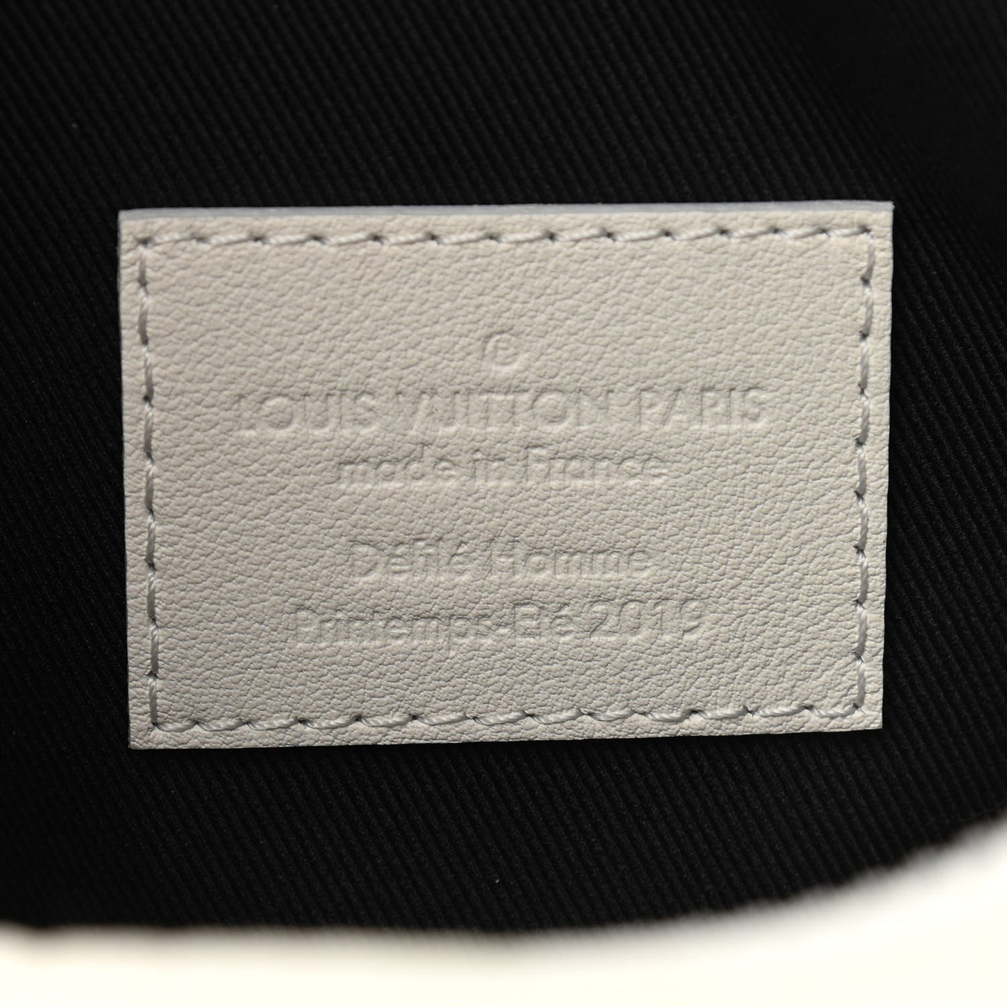 Taurillon Monogram Solar Ray Soft Trunk Powder White