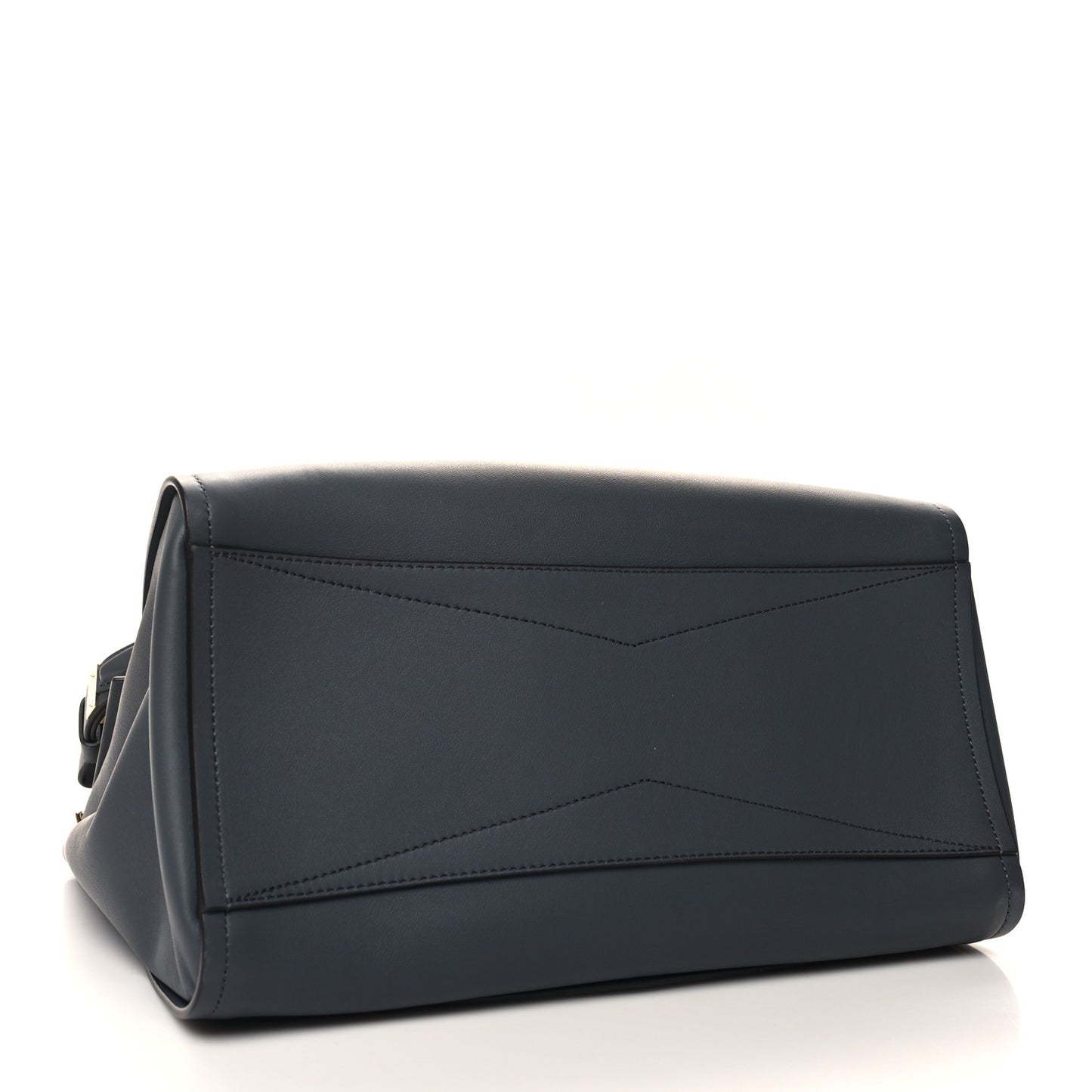 Calfskin Medium Mystic Shoulder Bag Storm Grey