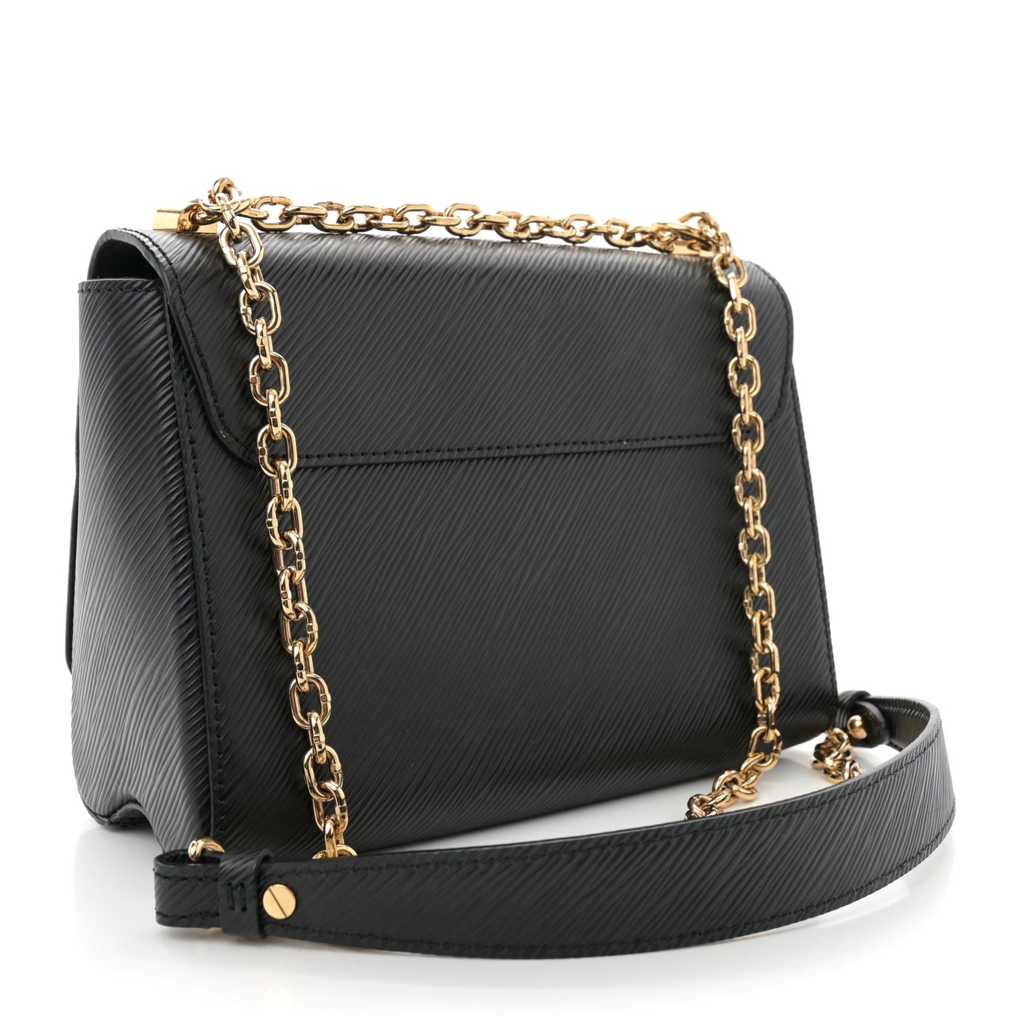 Epi Twist Shoulder Bag MM Black