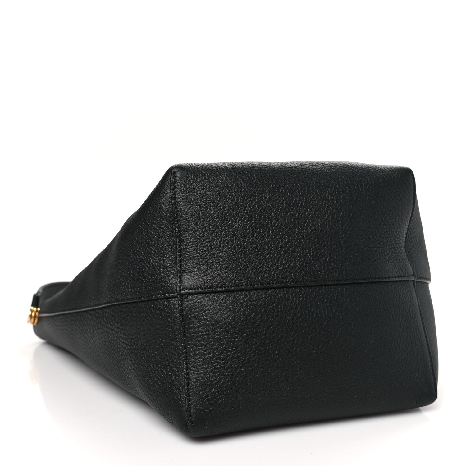 The Row Grained Calfskin Medium N/S Hook Tote Black 4 of 10