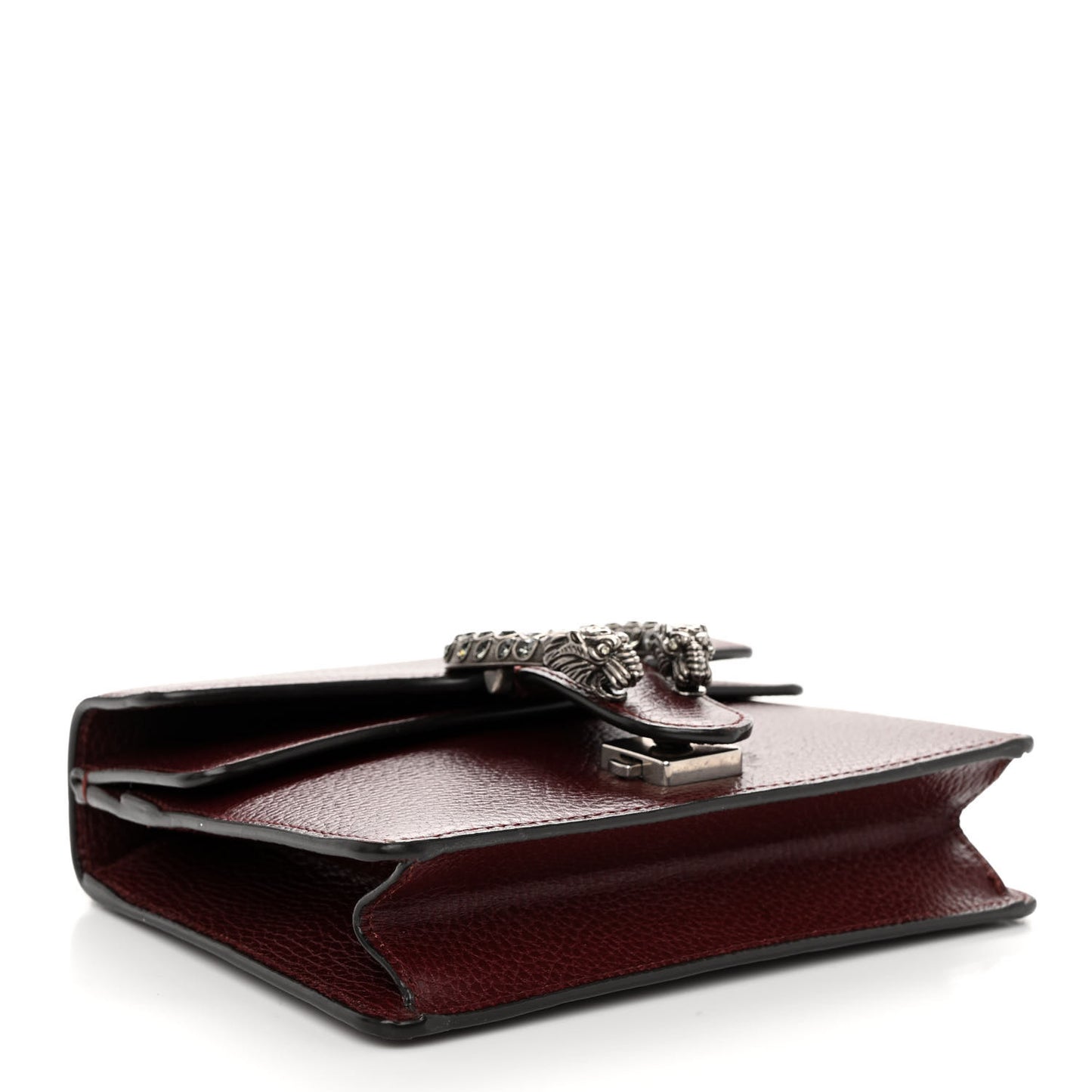 Dollar Calfskin Crystal Mini Dionysus Shoulder Bag Vintage Bordeaux