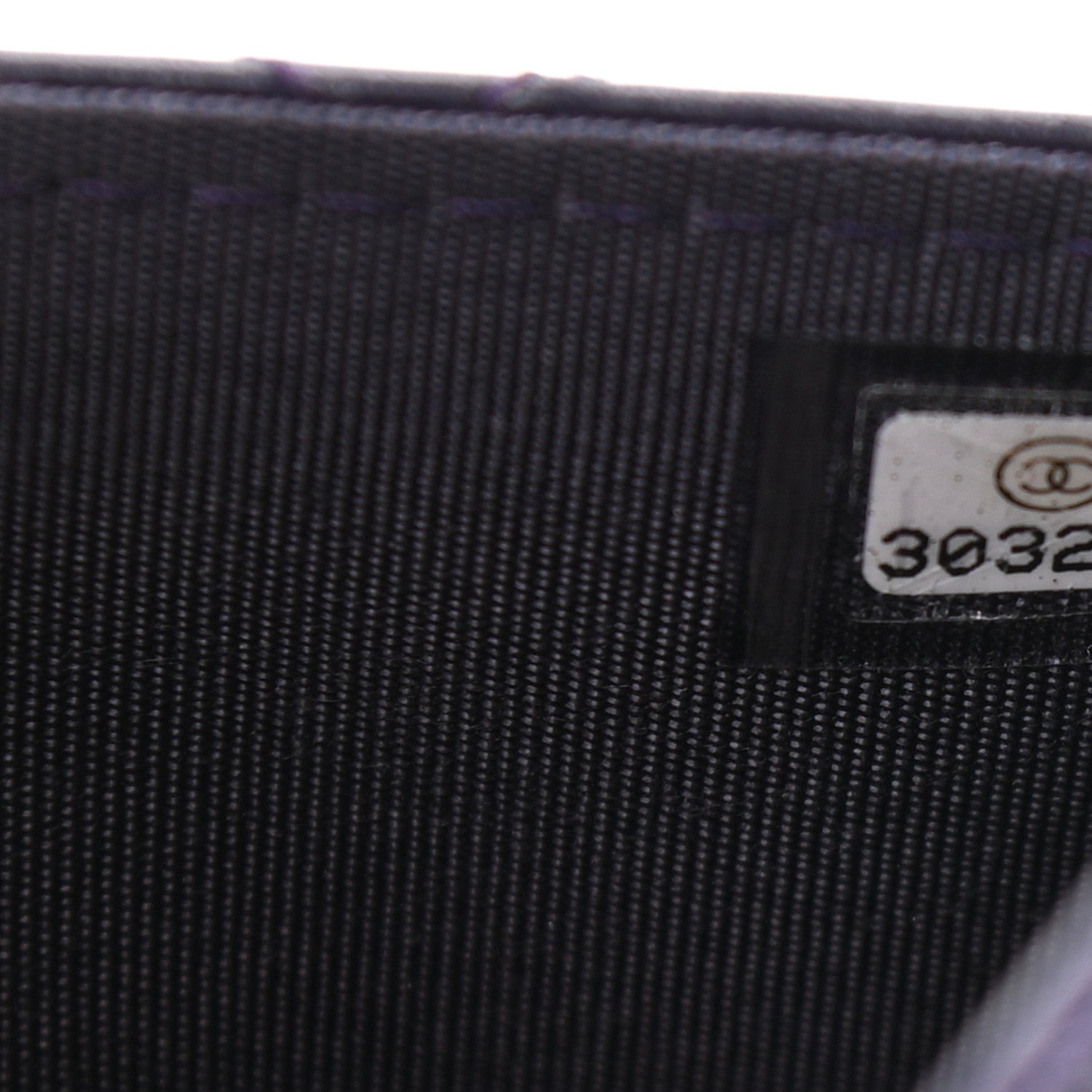 Chanel Lambskin Quilted Wallet On Chain WOC Purple 9 of 13