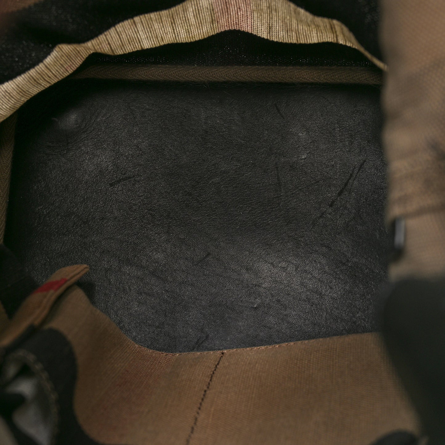Canvas Mega Check Medium Ashby Hobo Black