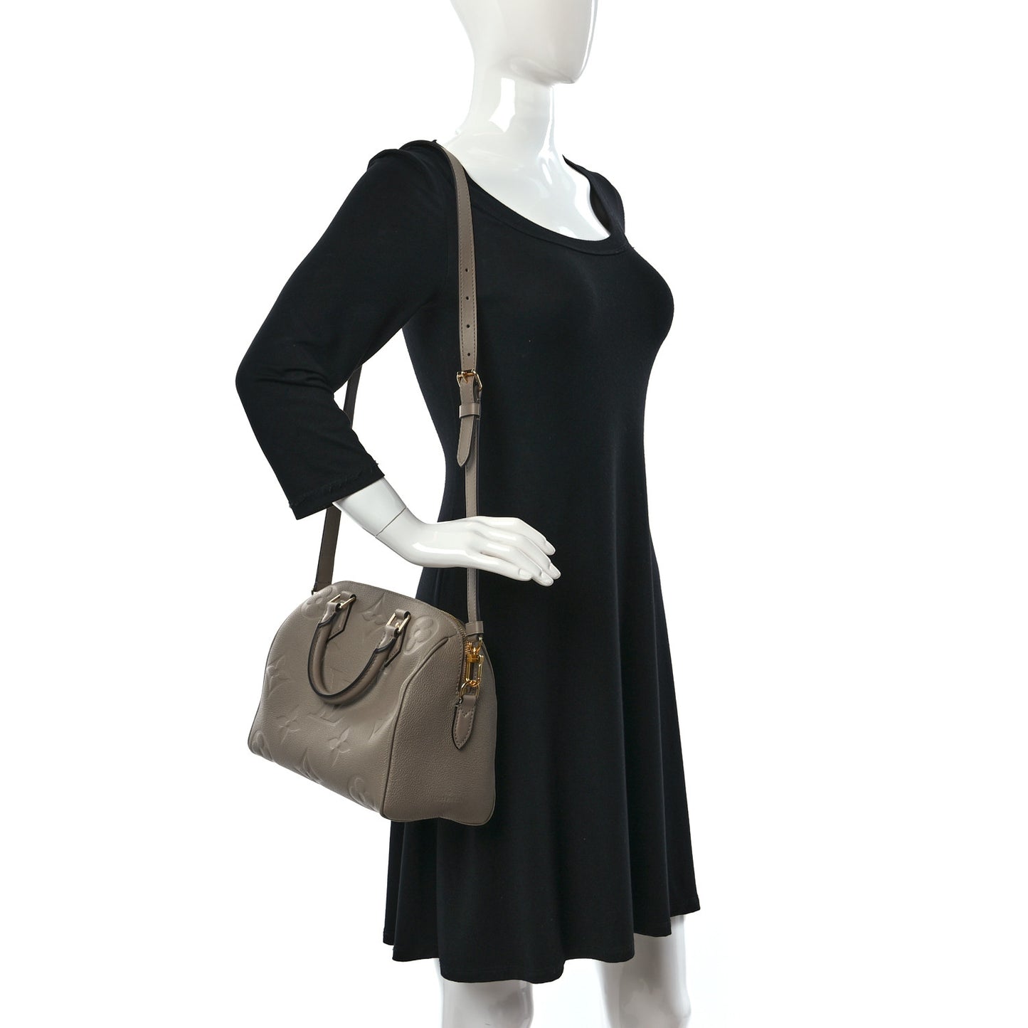 Empreinte Monogram Giant Speedy Bandouliere 25 Tourterelle