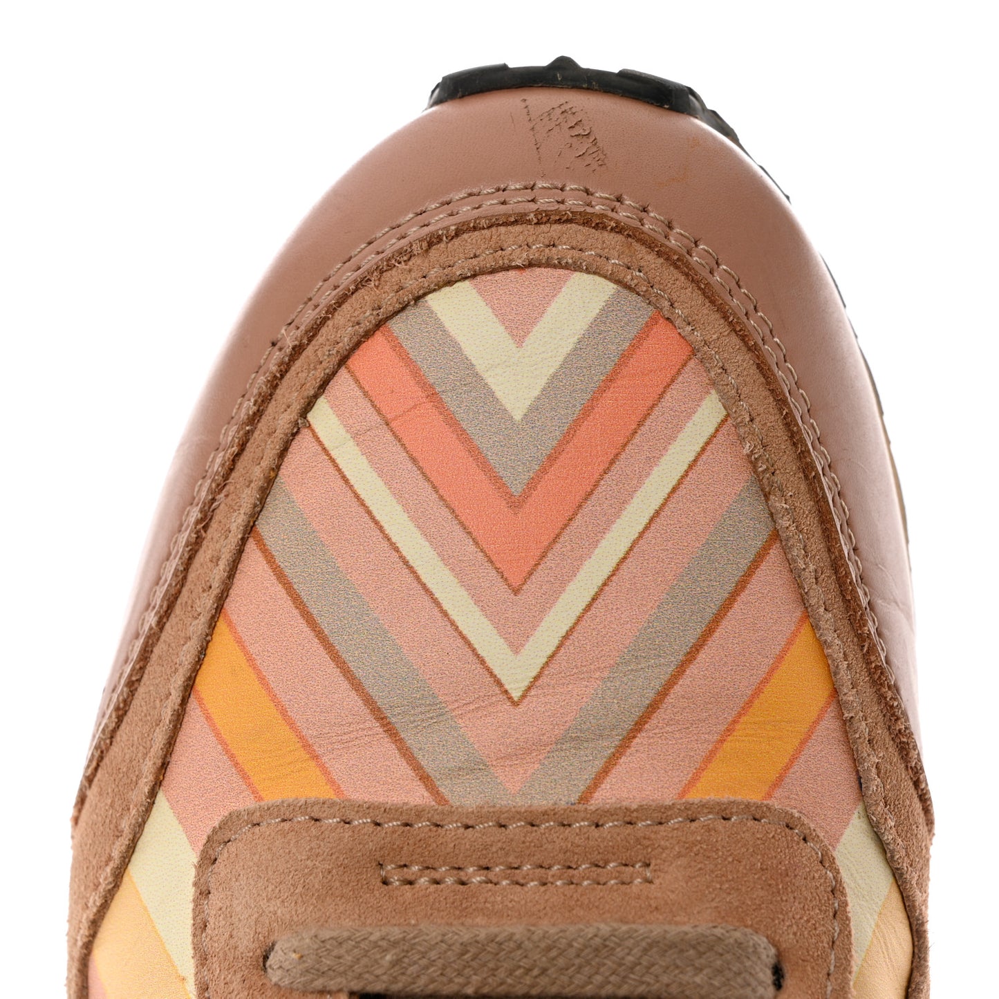 Suede Calfskin Native Couture 1975 Womens Rockrunner Sneakers 38.5 Multicolor
