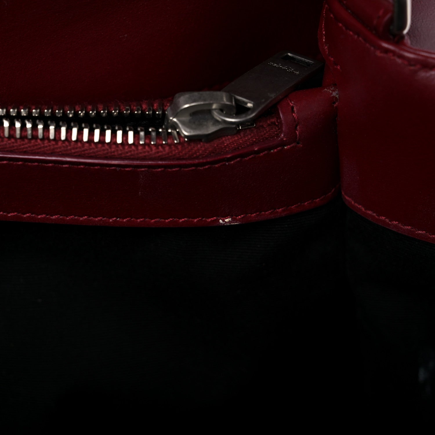 Saint Laurent Calfskin Y Quilted Monogram Medium Loulou Chain Satchel Palissandre 16 of 28