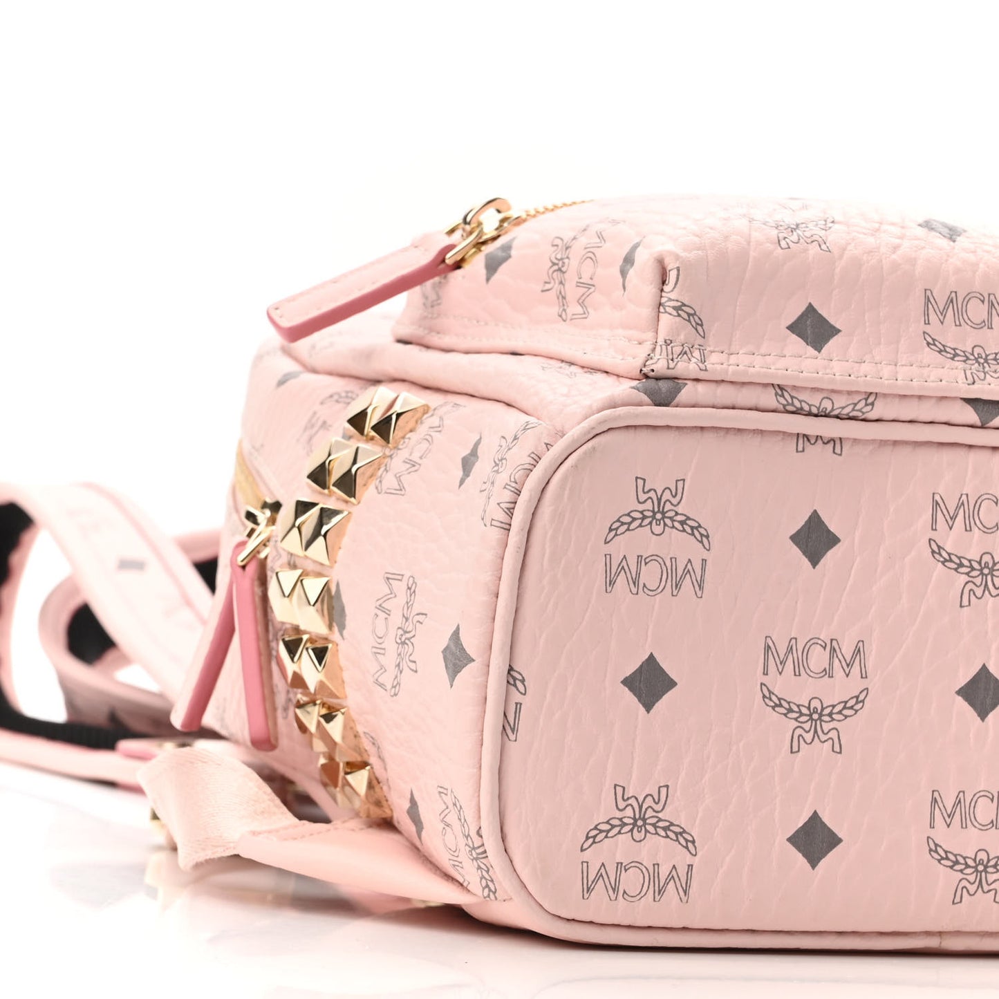Visetos Side Stud Mini Stark Backpack Pink