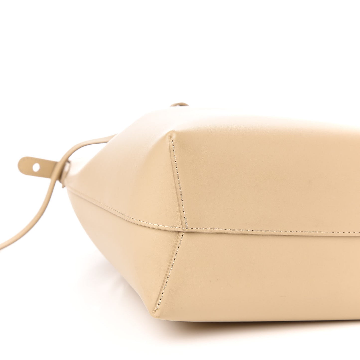 Calfskin Mini Bucket Bag Sand