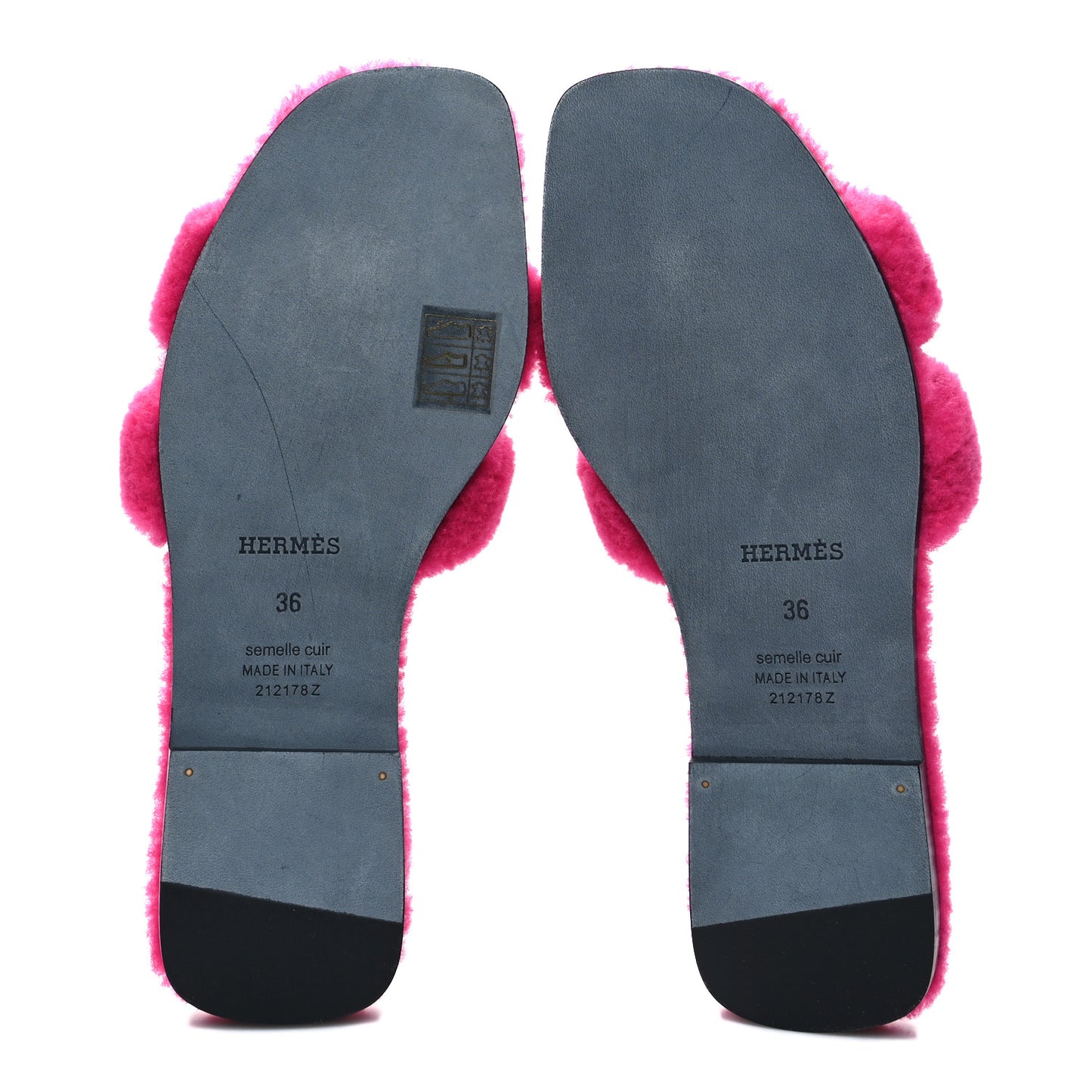 Woolskin Oran Sandals 36 Rose Fuchsia