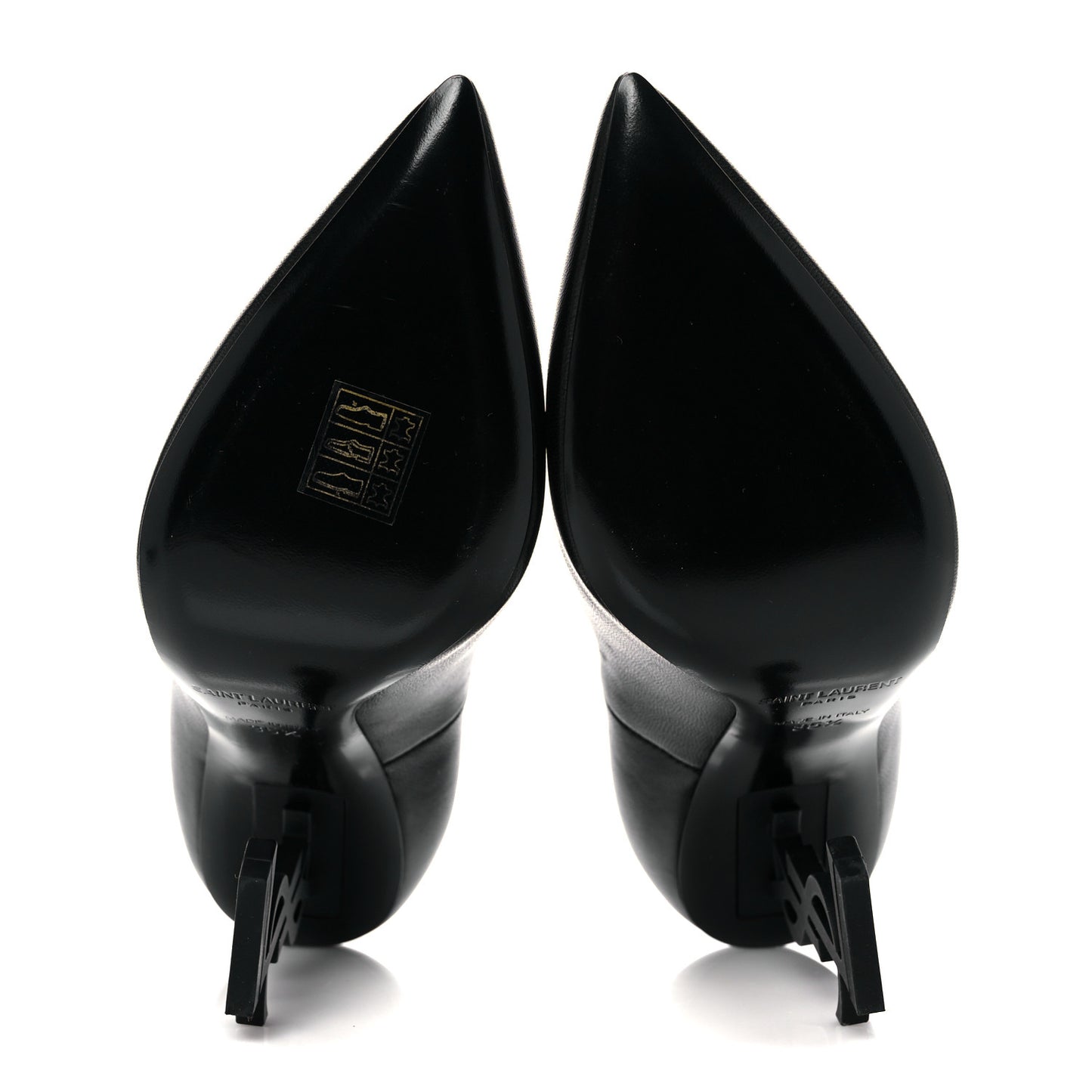 Calfskin Opyum 110 Pumps 35.5 Black