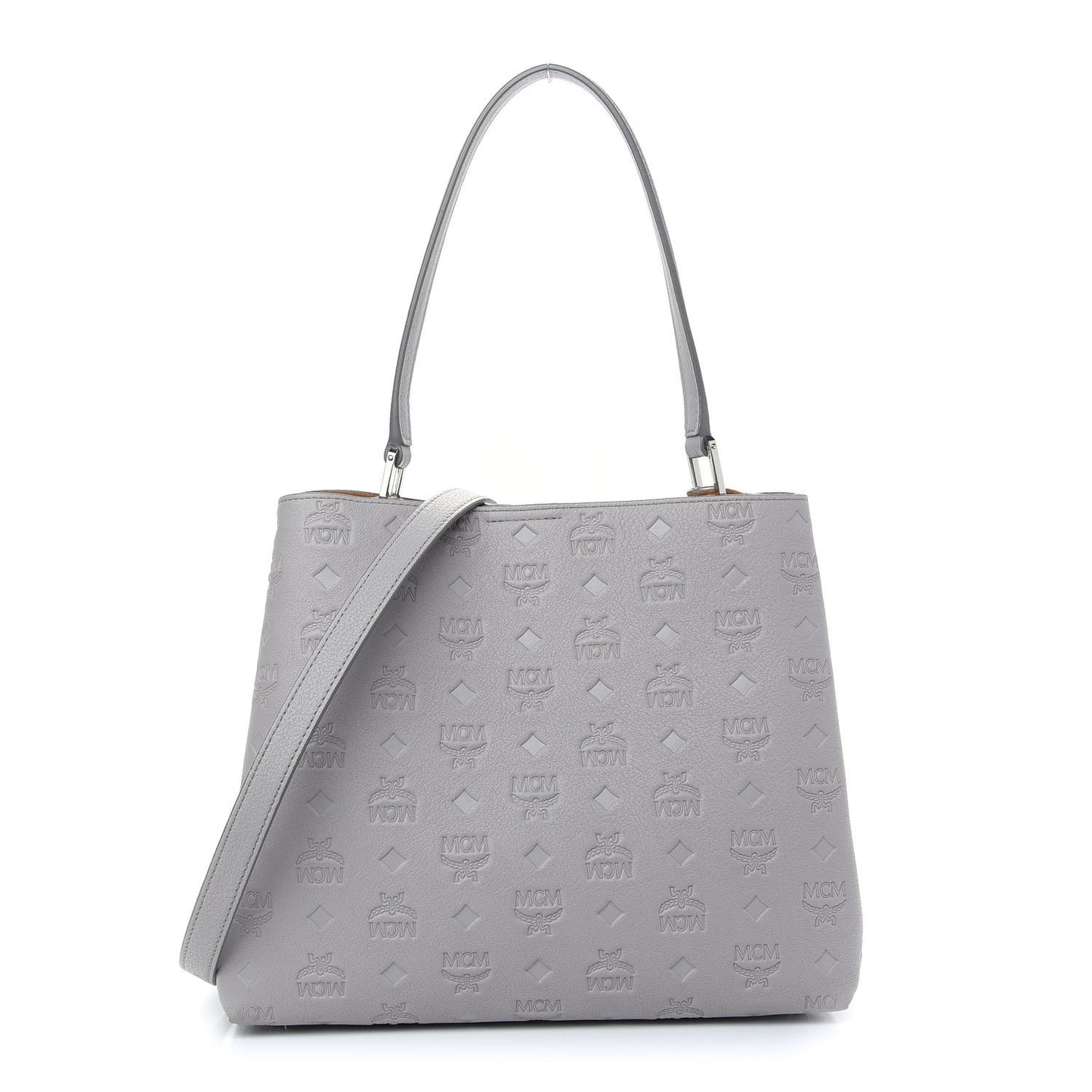 Calfskin Ottomar Monogram Sarah Convertible Hobo Dove