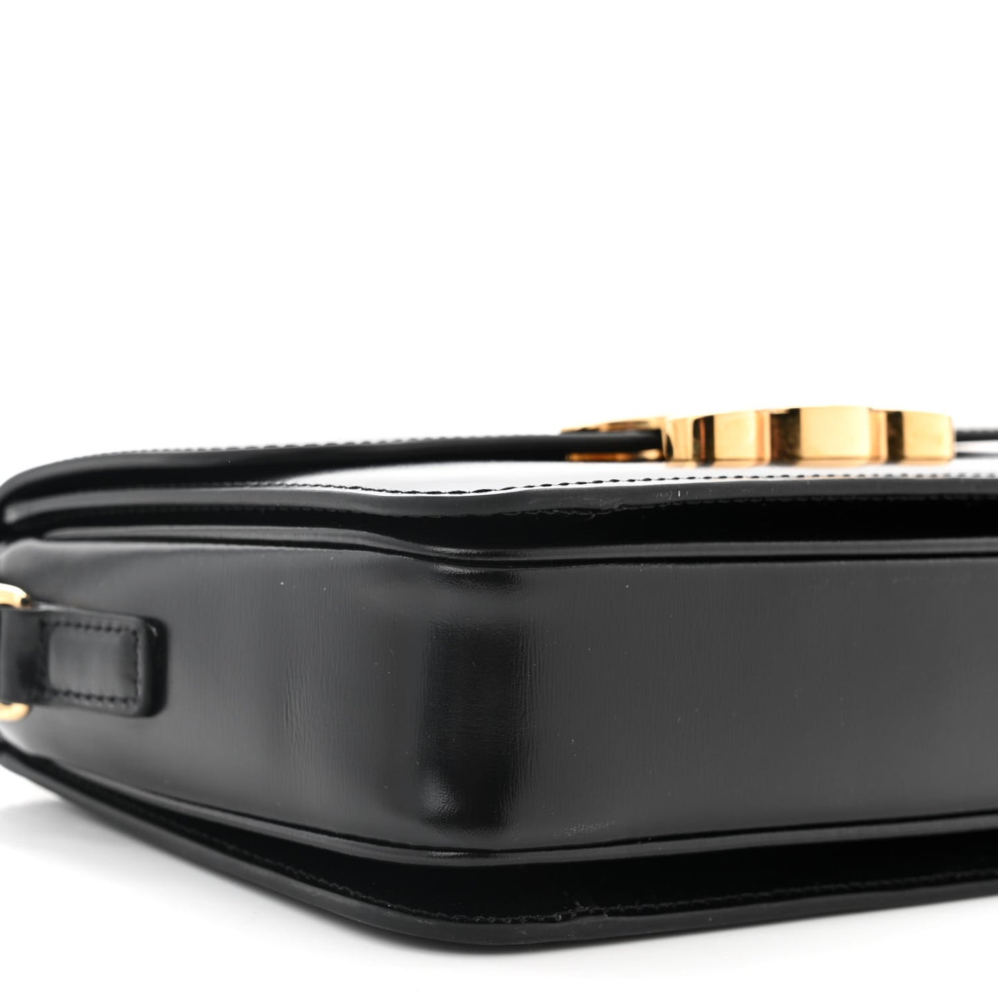 Shiny Calfskin Teen Triomphe Black
