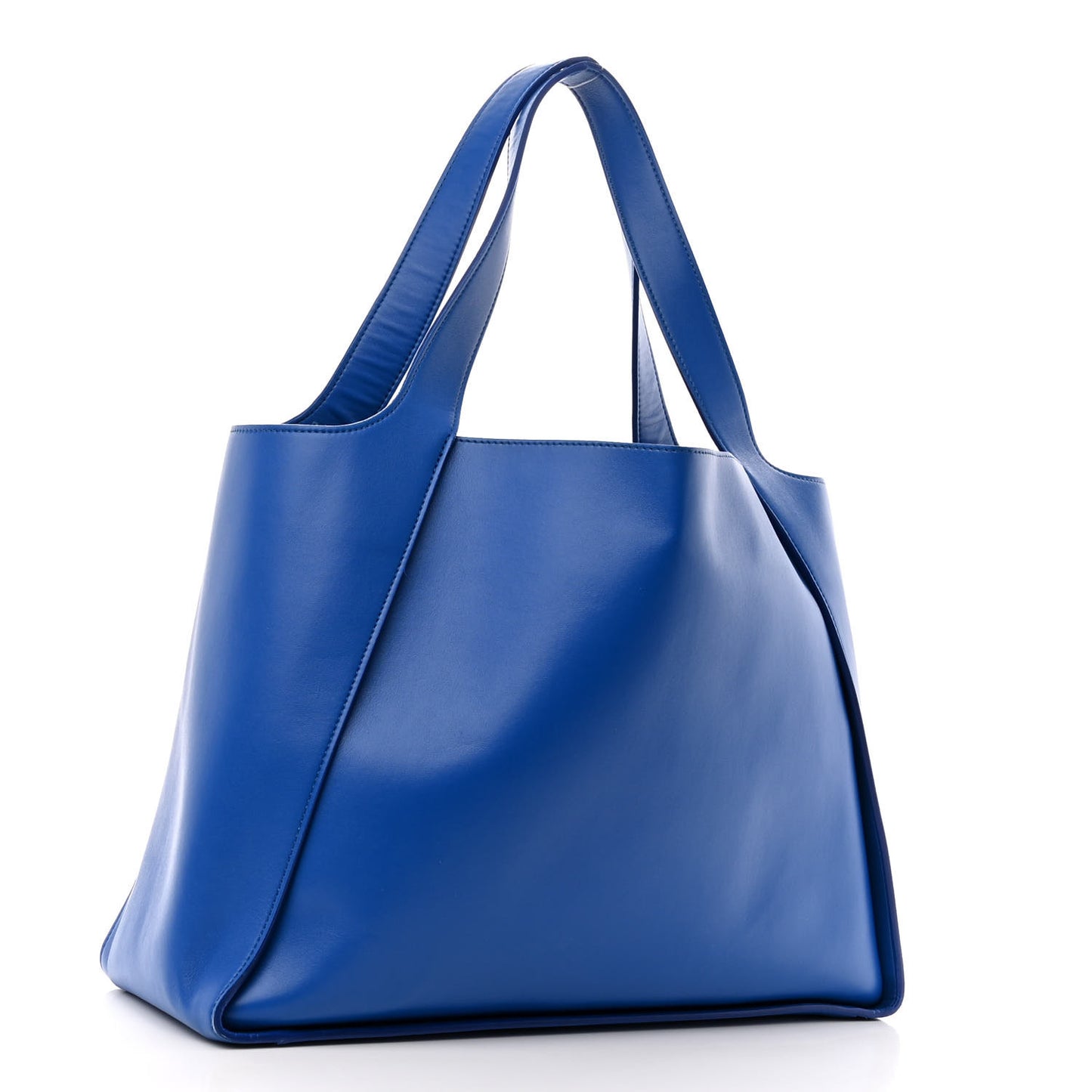Eco Alter Nappa East West Perforated Tote Jewel Blue