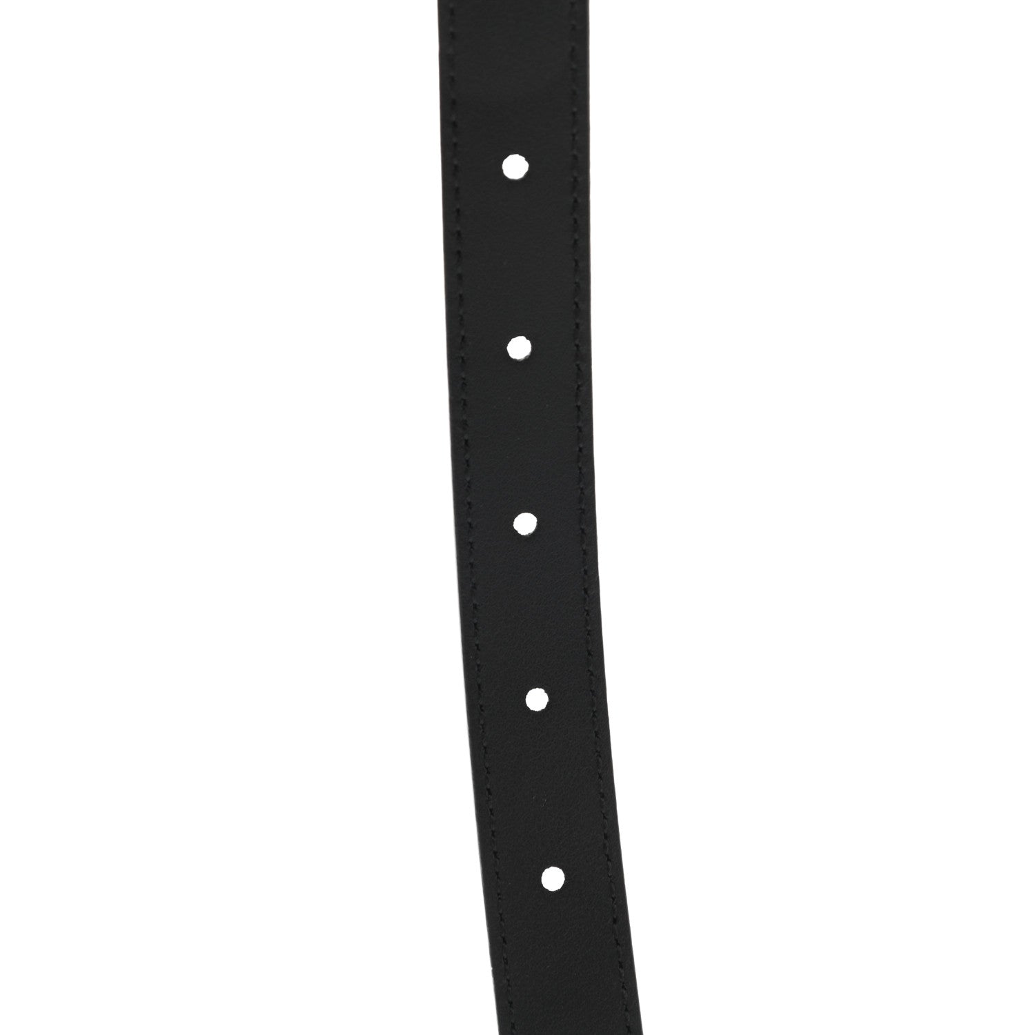 Gucci Calfskin Double G 20mm Belt 80 32 Black 3 of 5