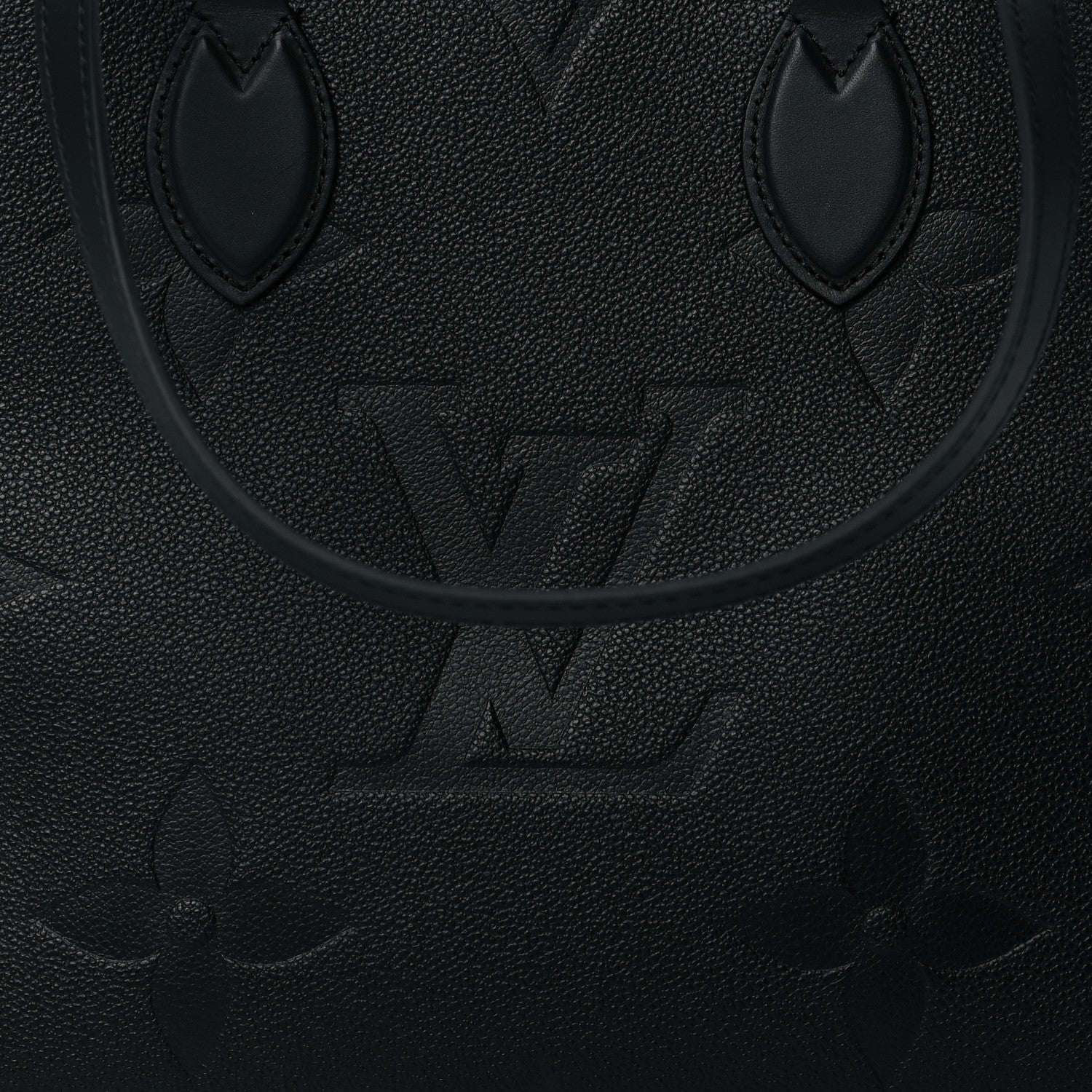 Louis Vuitton Empreinte Monogram Giant Onthego MM Black 7 of 9