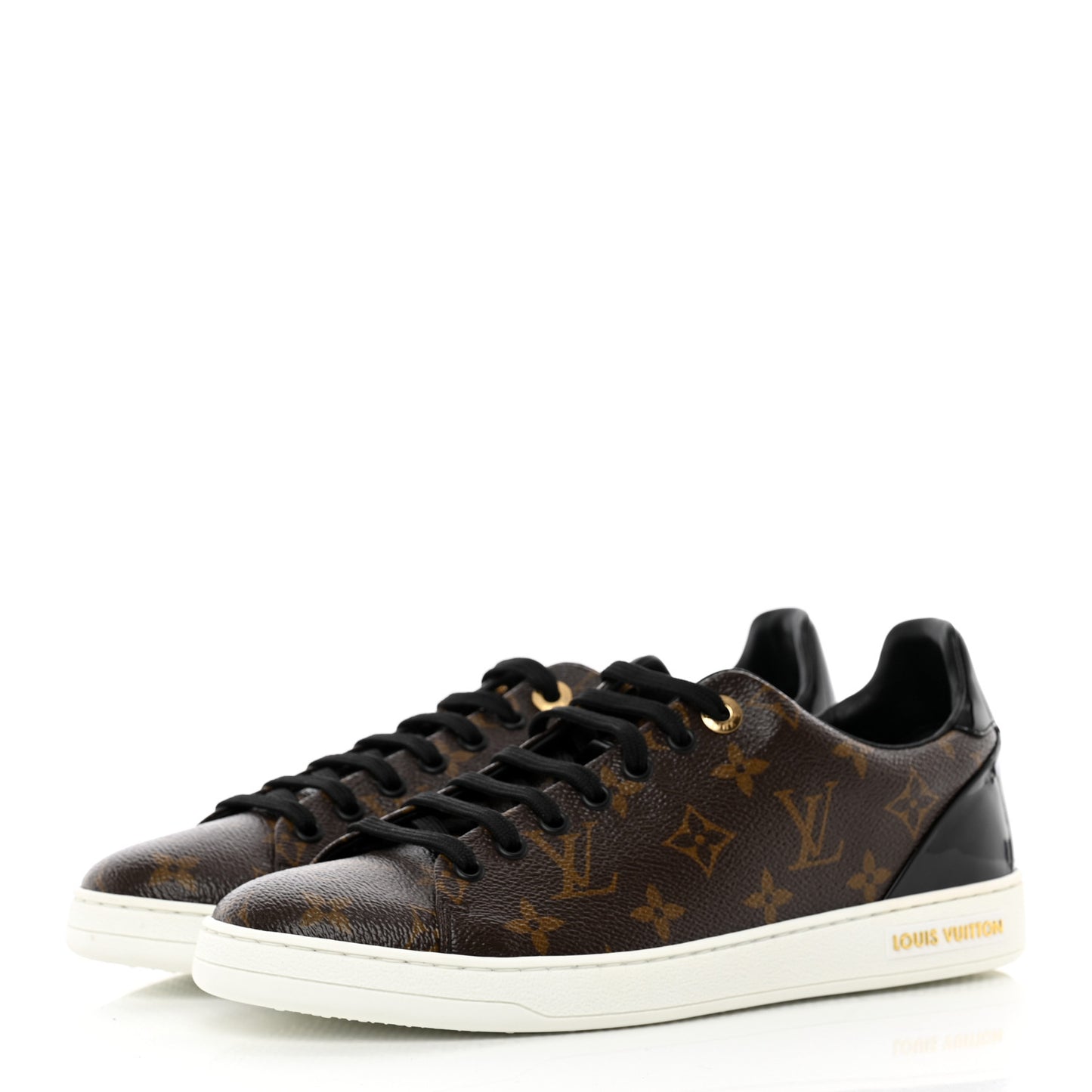 Patent Monogram Frontrow Sneakers 41