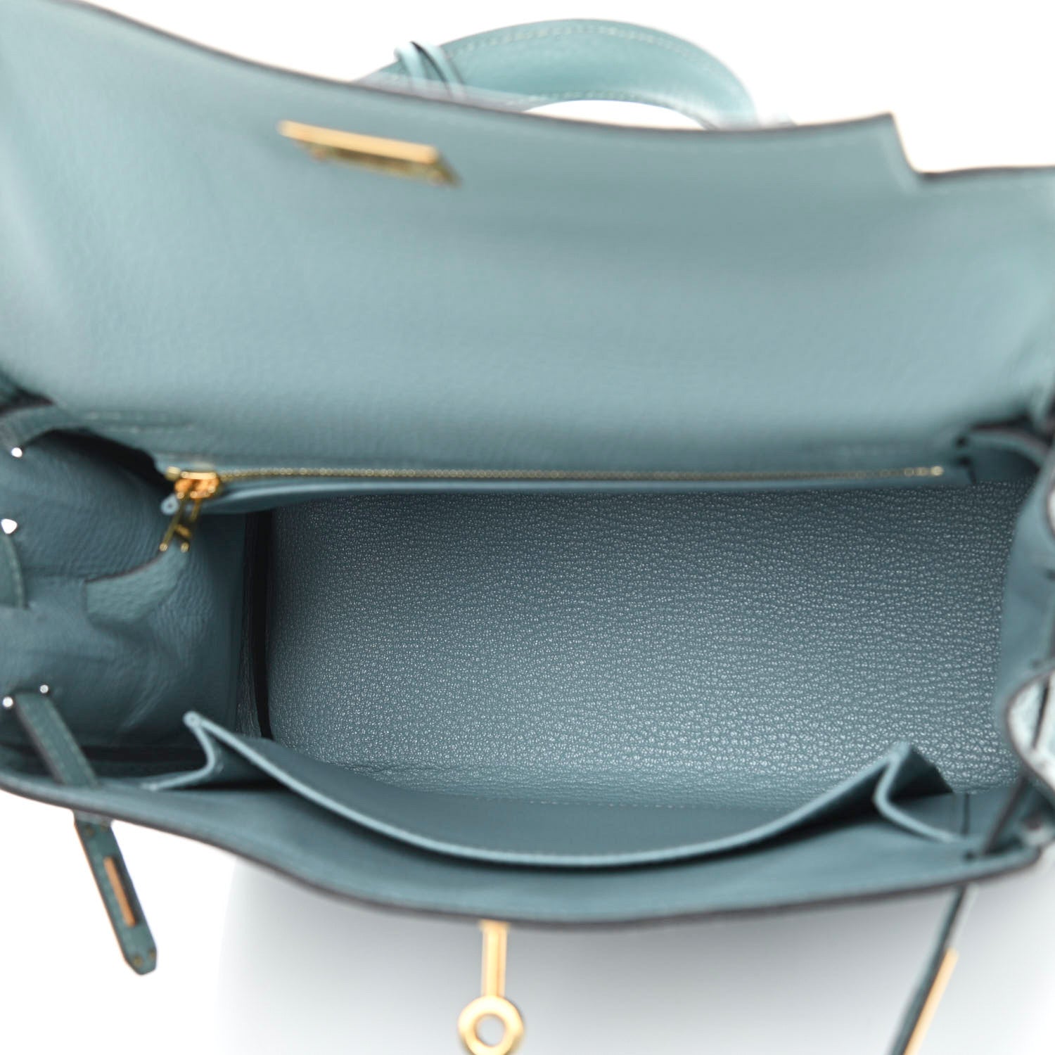 Hermes Togo Kelly Retourne 25 Ciel 5 of 13