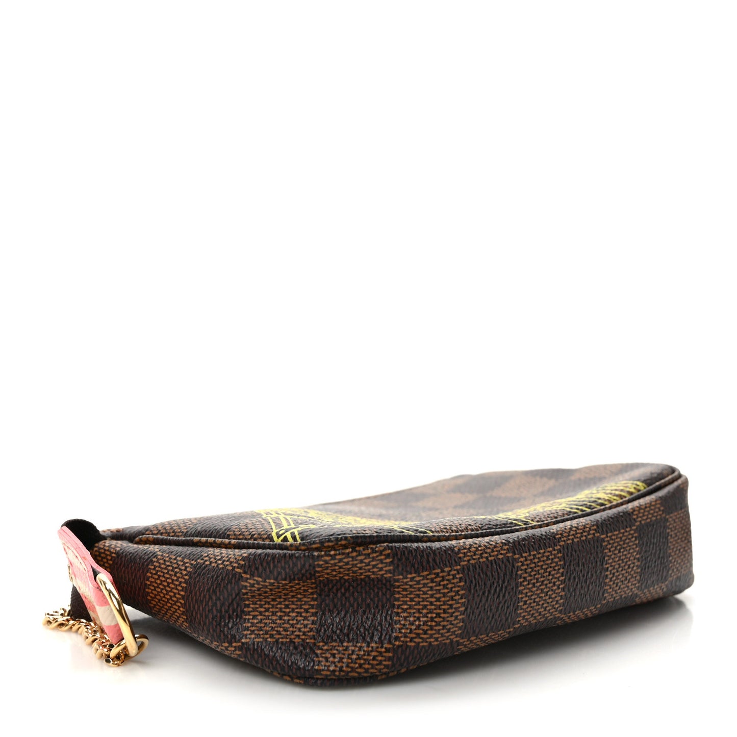 Damier Ebene 2014 Christmas Animation Mini Pochette Accessories